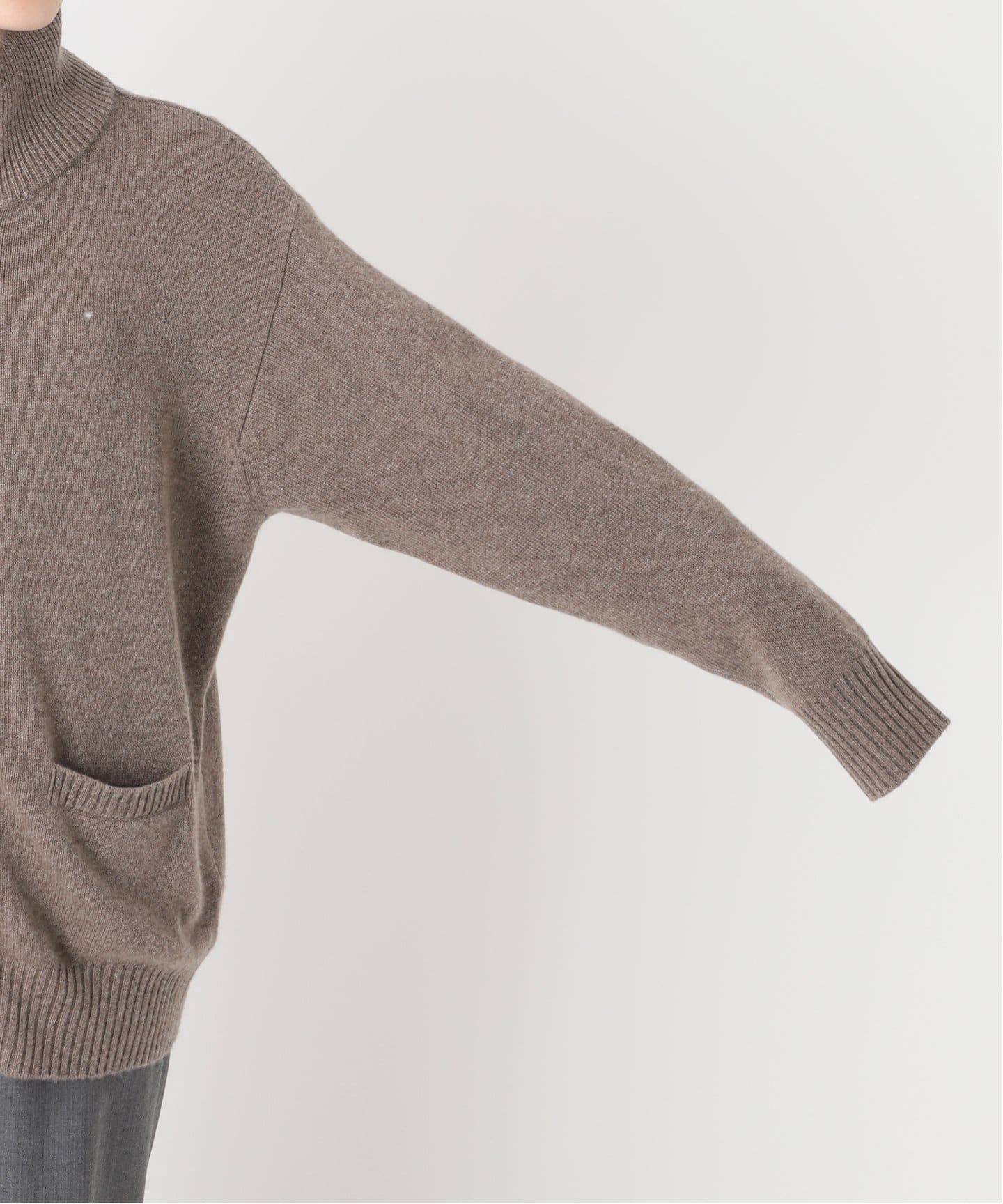 FOLL/フォル】firstclass cashmere driversknit jacket（パーカー