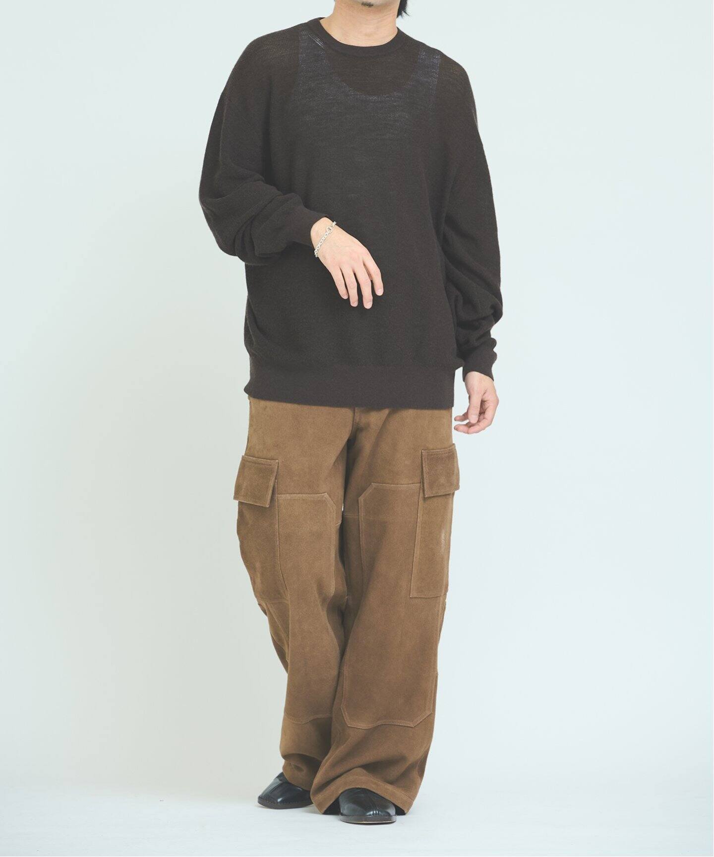 SOLxFUC All around Sweater (Brown) ニット