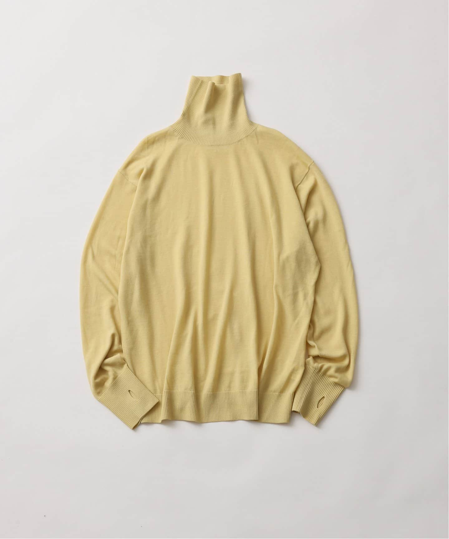 超特価セール開催！！ 予約》【FOLL/フォル】washable wool turtleneck sweater トップス