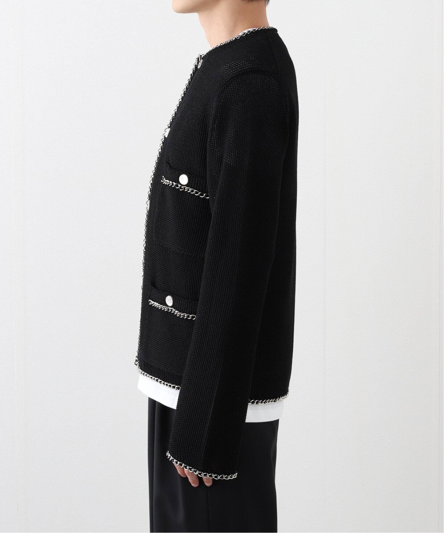 BED J.W. FORD /ベッドフォード 】 Chain Knit Cardigan（ニット
