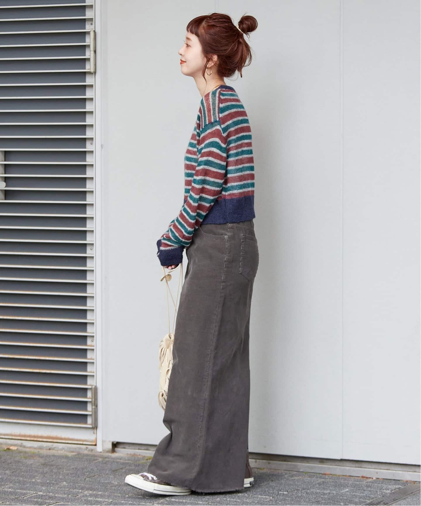 特価 ニットー バルゴン 未開封新品極美品デッドストック 当時物オリジナル保証 手洗い可 / フォギーマルチボーダーニットプルオーバー（ニット