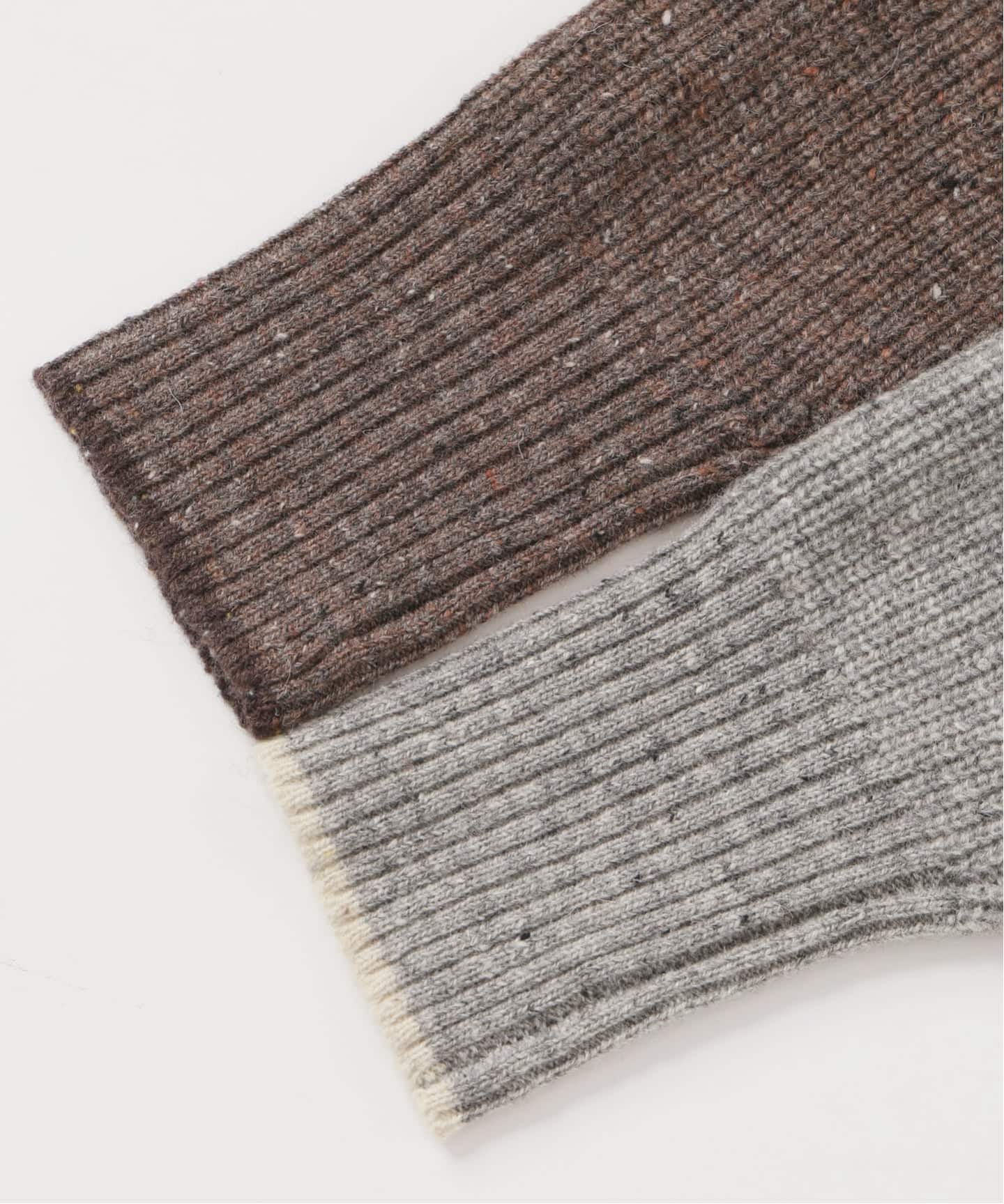 SUNSEA エルボーパッチ　ニット　ブラウン Maison Margiela］ドライバーズニットとエルボーパッチの魅力
