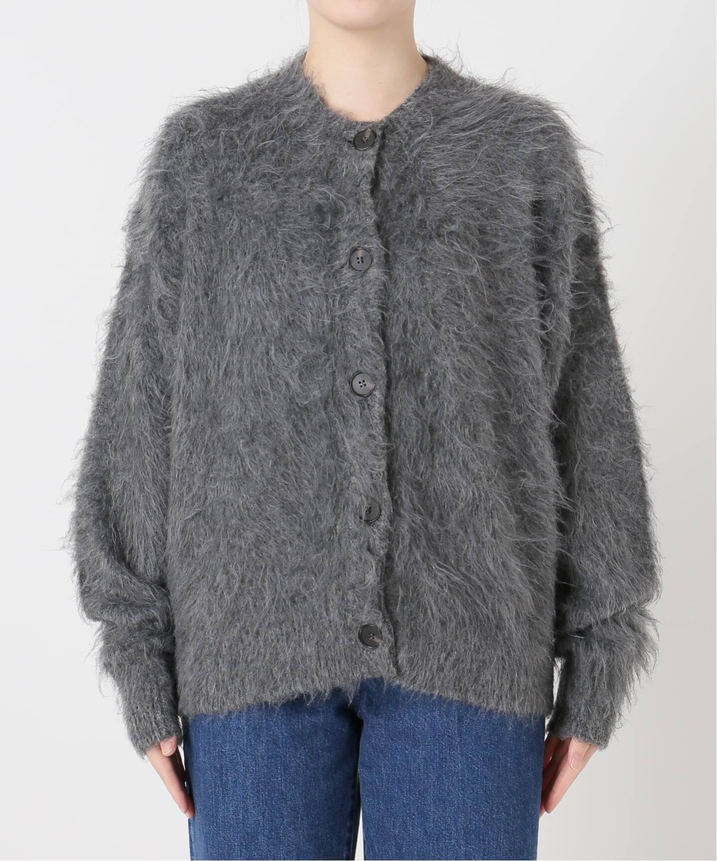 追加2》シャギークルーニットカーディガン（カーディガン）｜B.C STOCK