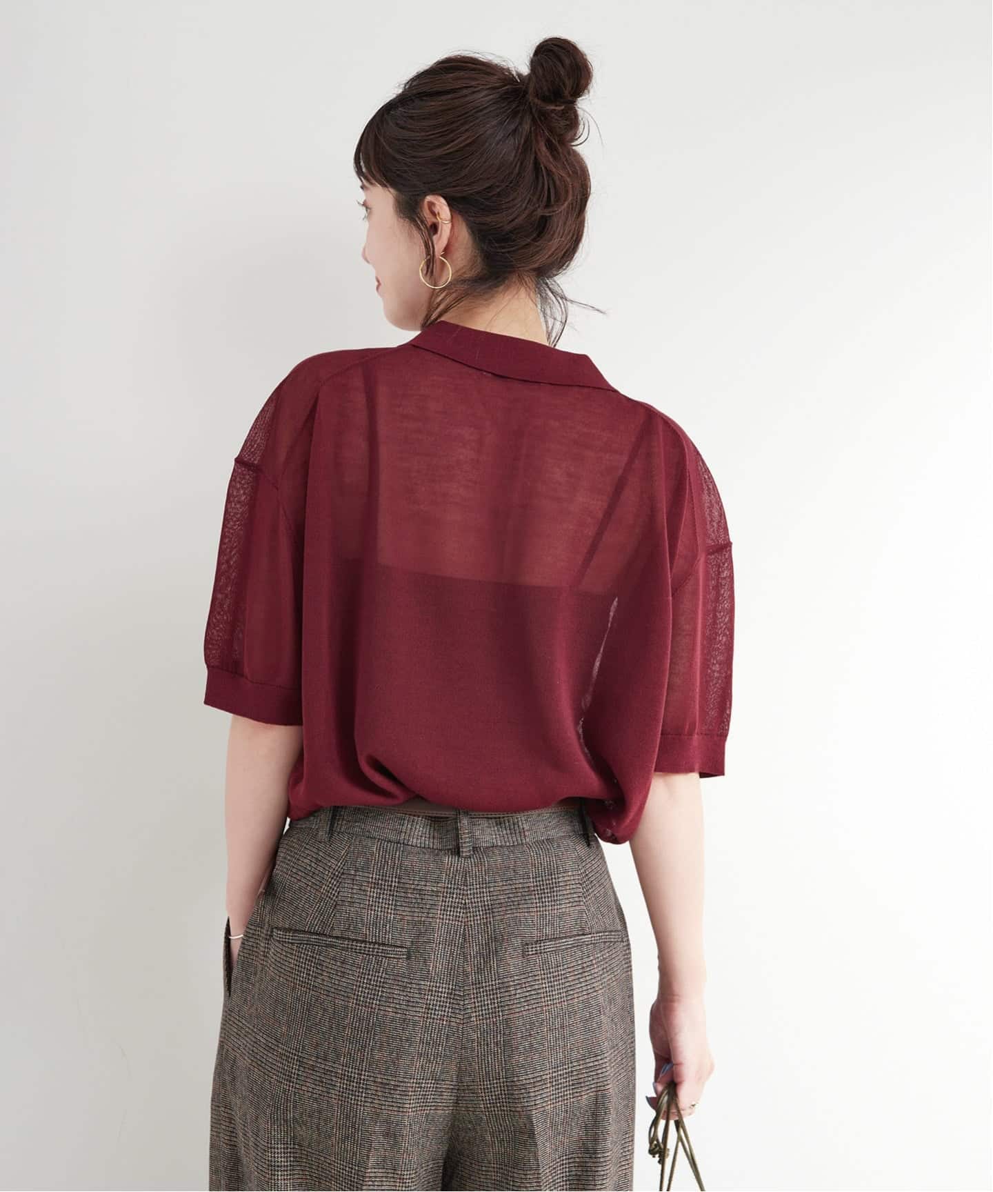 追加2》【WEB限定】手洗い可 / シアースキッパープルオーバー