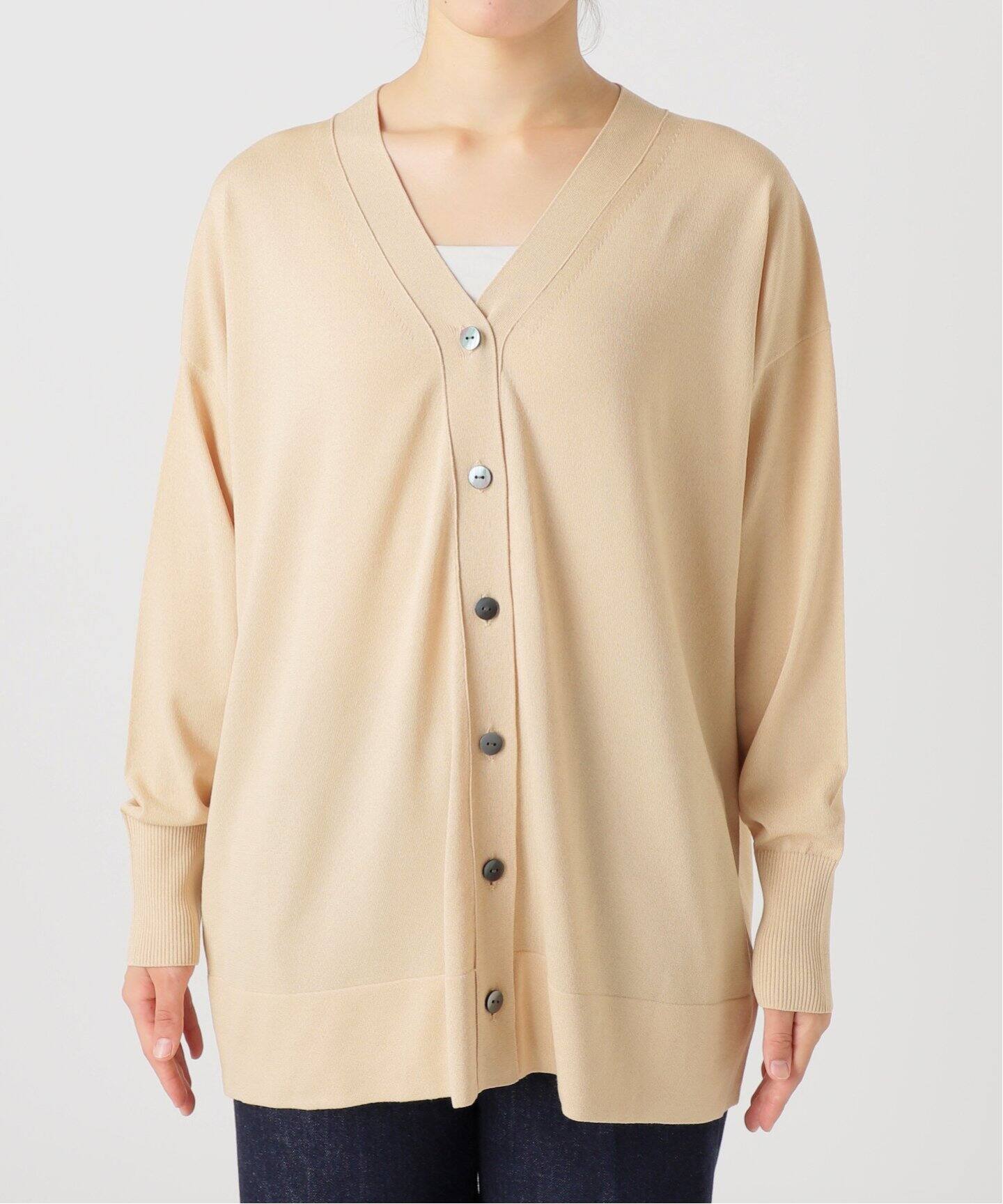 カーディガン くぅ♡*様 CABaN 「CABaN」 ニットカーディガン X-SMALL ネイビー