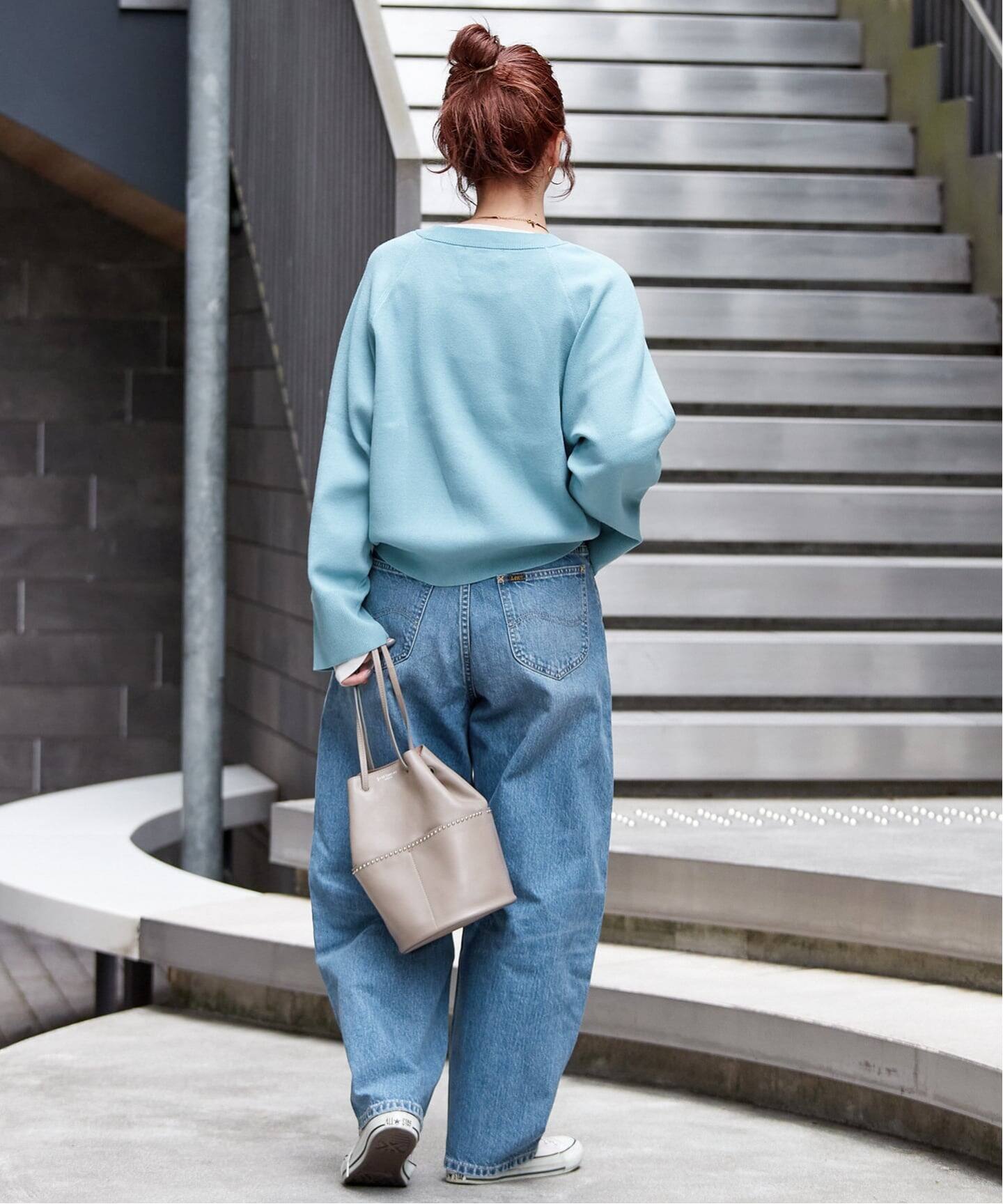 手洗い可 / スムースニットプルオーバー（ニット／セーター）｜B.C