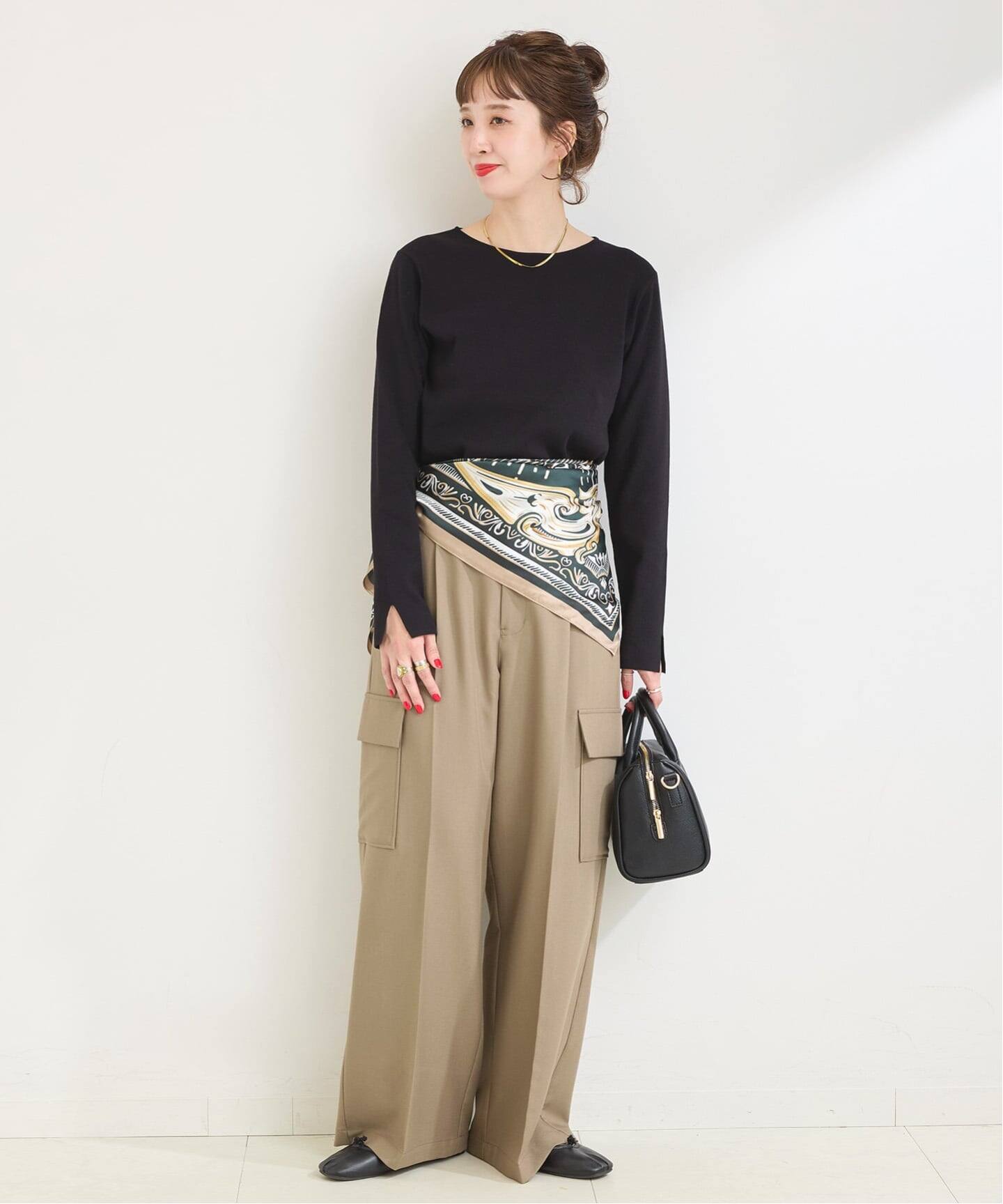 NOBLE 14Gソウハリボートネックプルオーバー Noble（ノーブル）の「14G総針ボートネックプルオーバー（）」 - WEAR