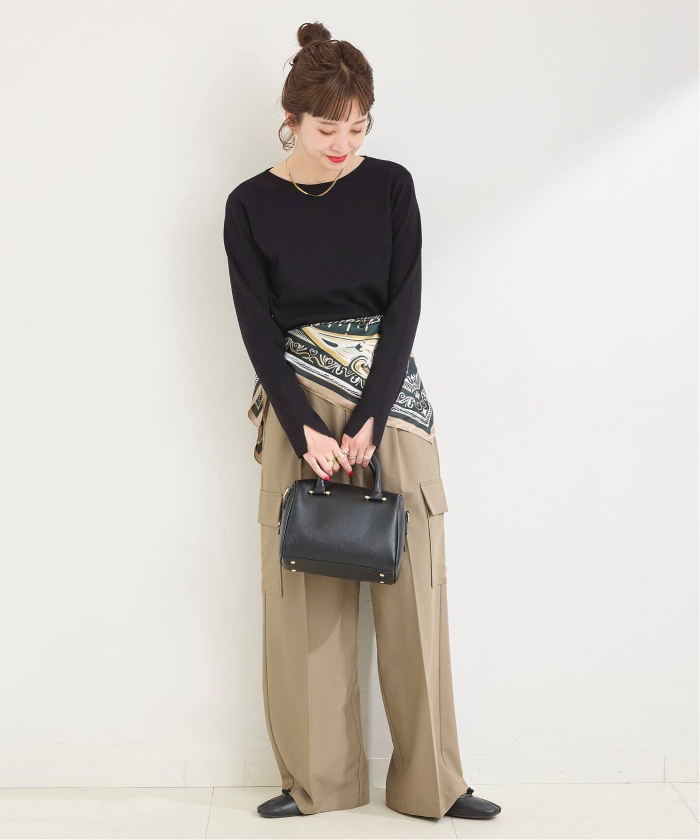 NOBLE 14Gソウハリボートネックプルオーバー Noble（ノーブル）の「14G総針ボートネックプルオーバー（）」 - WEAR