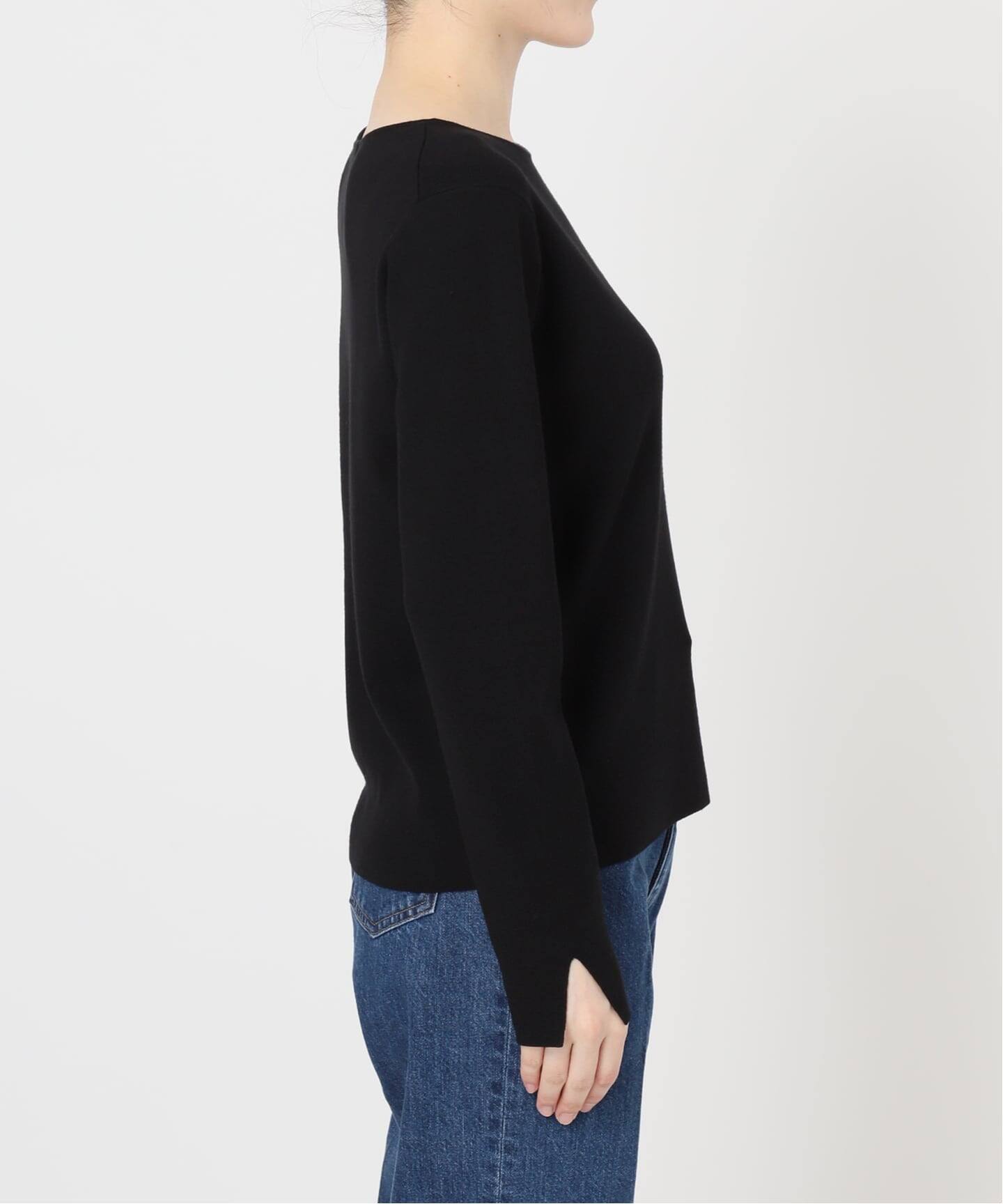 NOBLE♡14Gソウハリボートネックプルオーバー Noble（ノーブル）の「14G総針ボートネックプルオーバー（）」 - WEAR