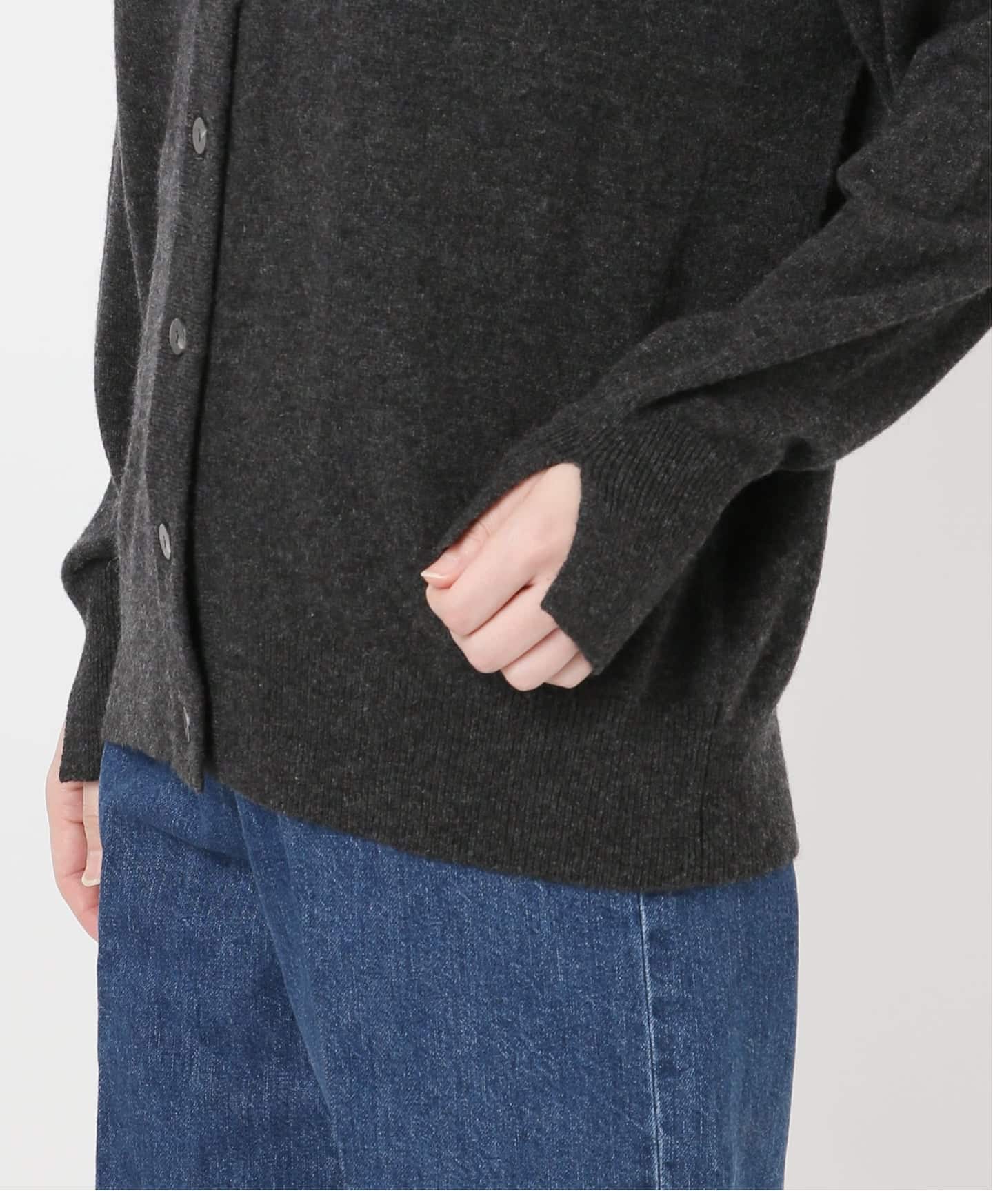 quitanダークグレー カシュクールカーディガン quitanダークグレー カシュクールカーディガン
