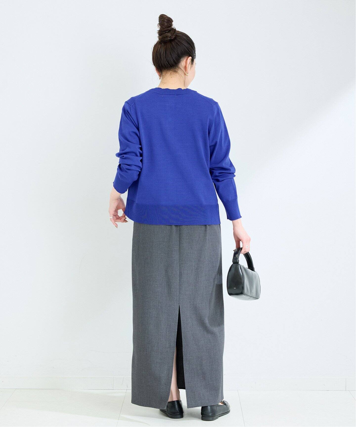 「B.C STOCK」 「Simplicite」ニットアンサンブル FREE ネイビー レディース B.C STOCK 「B.C STOCK」 「Simplicite」ニットカーディガン