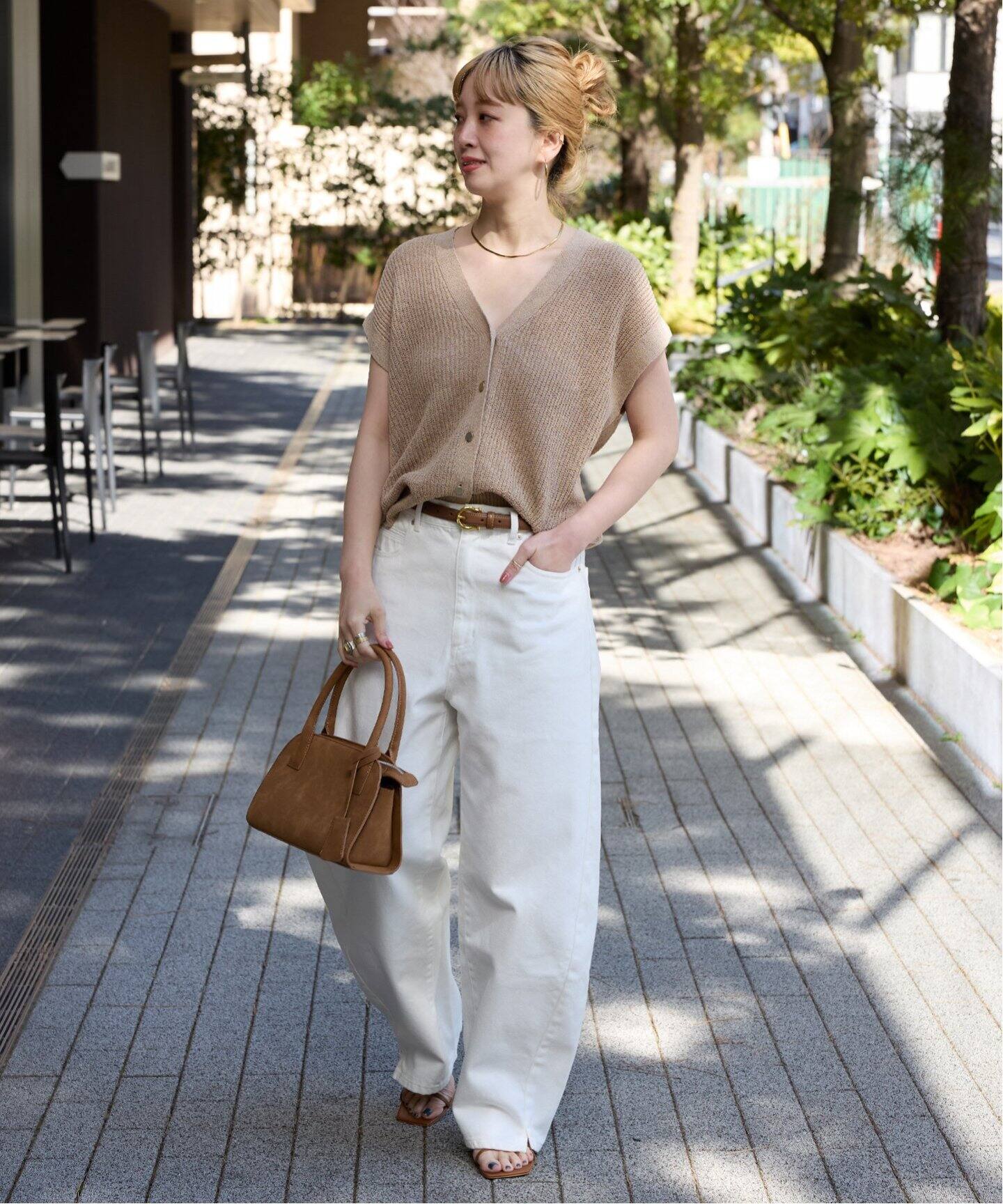 journalstandardluxe リネンコットンベスト ☆美品☆journal standard luxe リネンコットンベスト