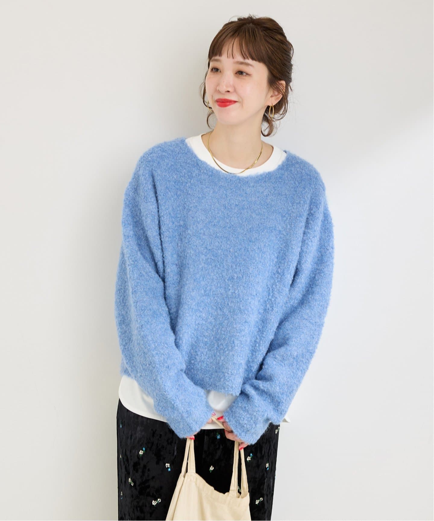 手洗い可 / ブークレーニット（ニット／セーター）｜B.C STOCK（ベー