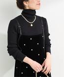 ウォッシャブル / タートルリブニット