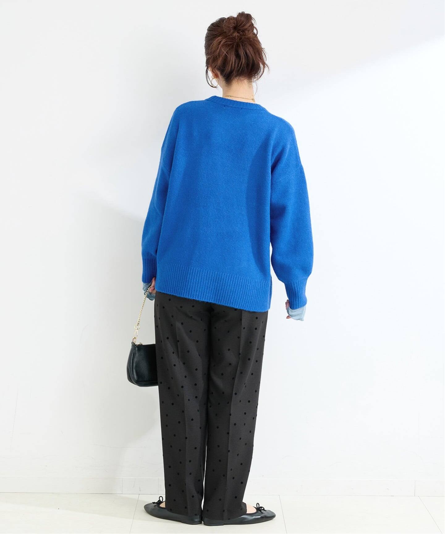 archivio ⭐️青 ニットセーター サイズ48 archivio ⭐️青 ニットセーター サイズ48 - メルカリ