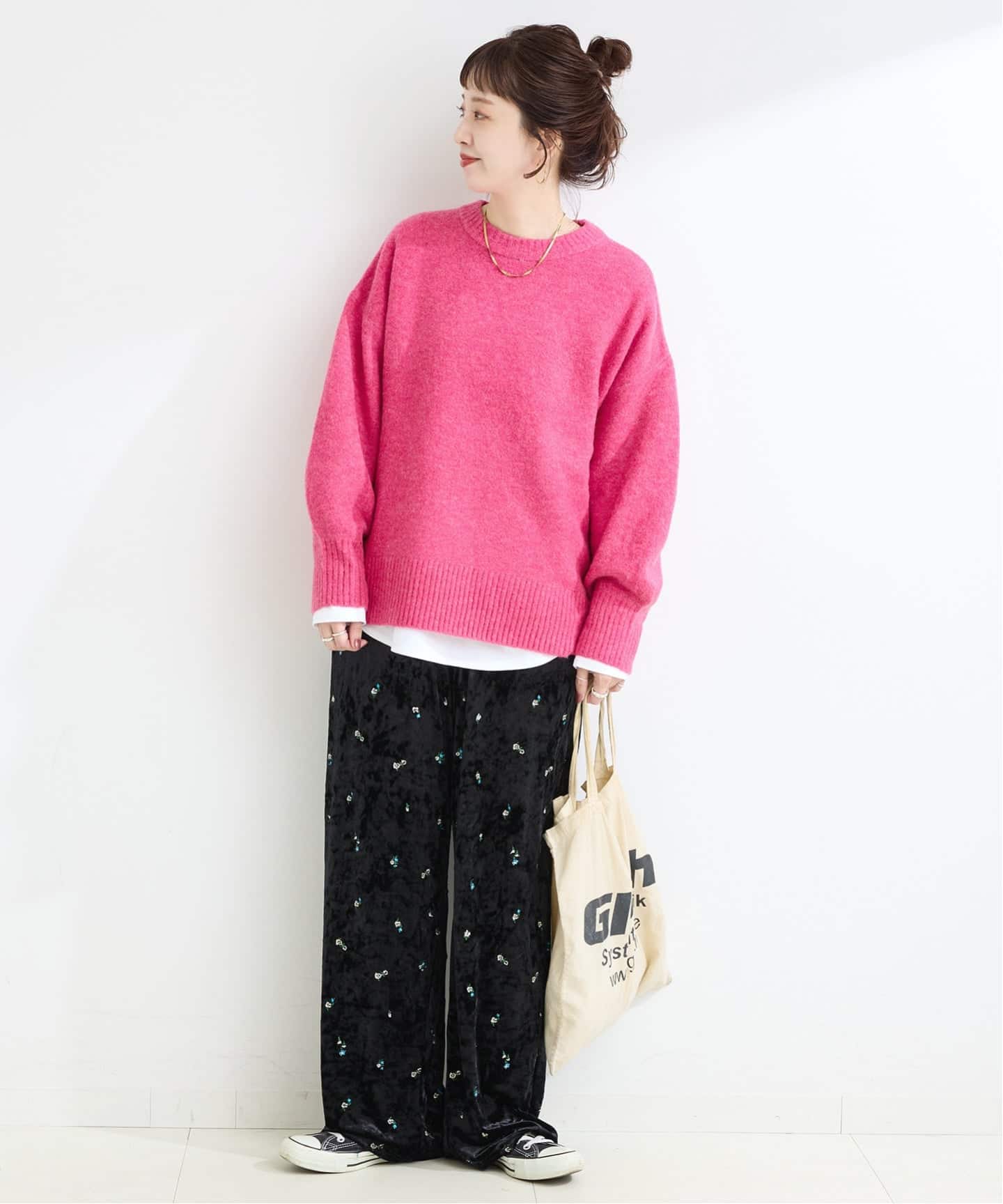 追加2》FOXMIXクルーネックプルオーバー（ニット／セーター）｜B.C