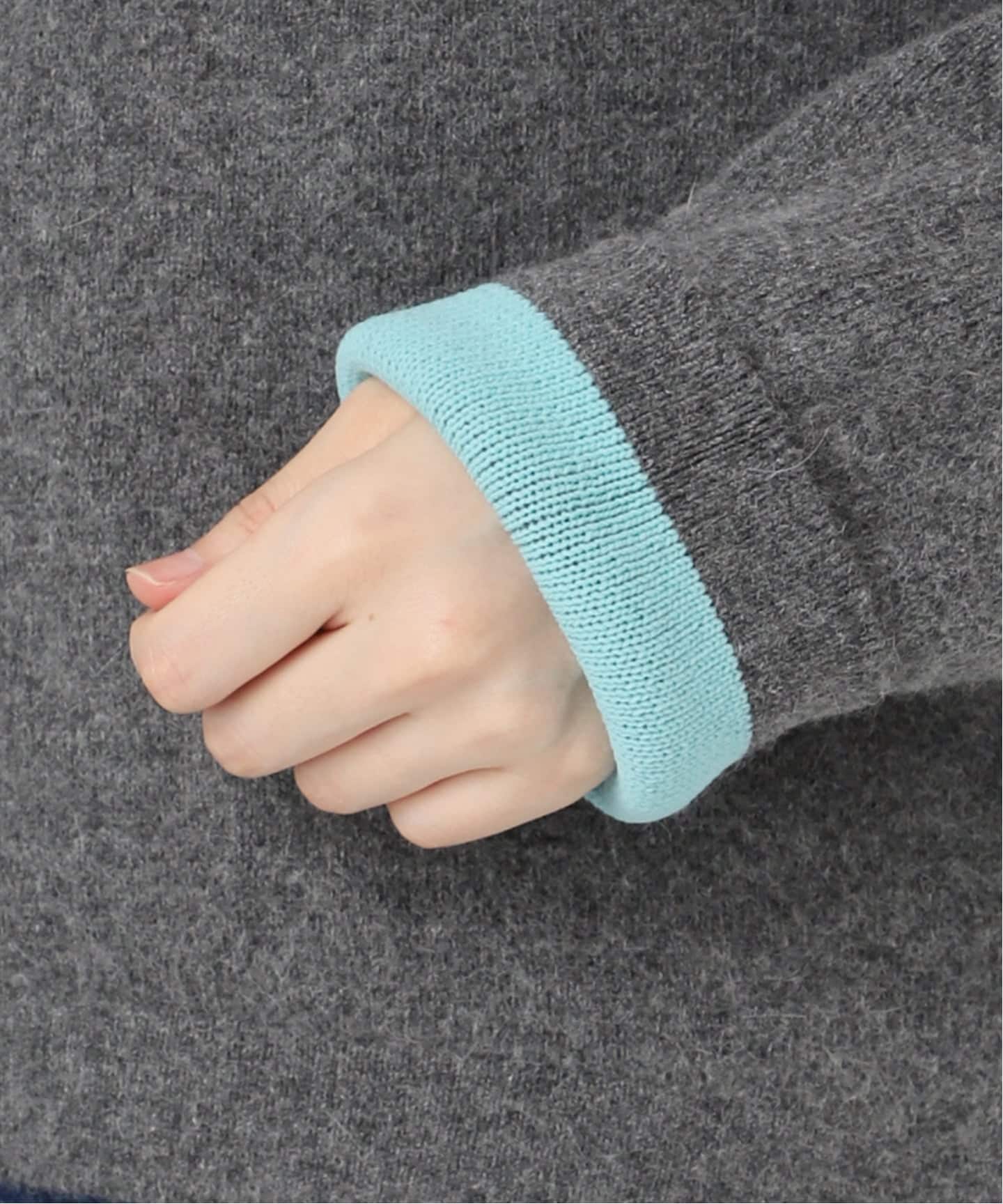 追加》2層スムース編みニットブルゾン（カーディガン）｜B.C STOCK