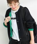 《追加2》2層スムース編みニットブルゾン