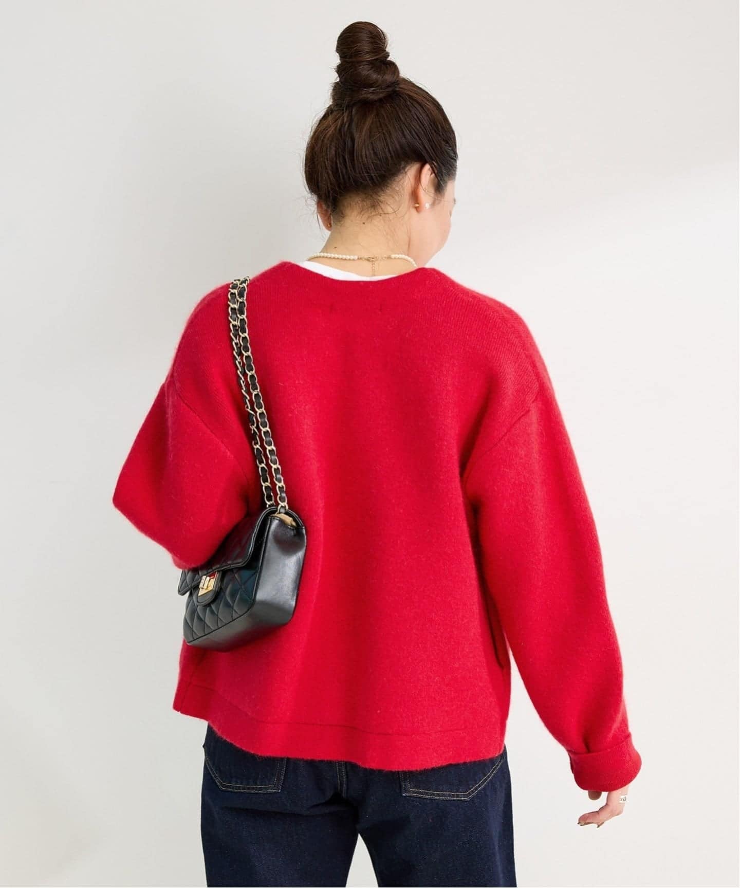 【さっちょん様】新品未使用！Deuxieme Classe スムースニット 追加予約》【WEB＋一部店舗限定】2層スムース編みニットブルゾン