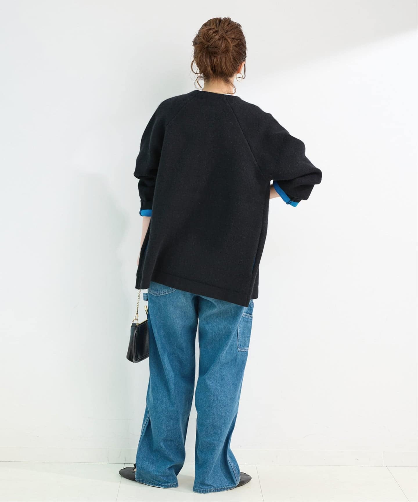 追加2》【WEB限定】2層スムース編みロングカーディガン（カーディガン