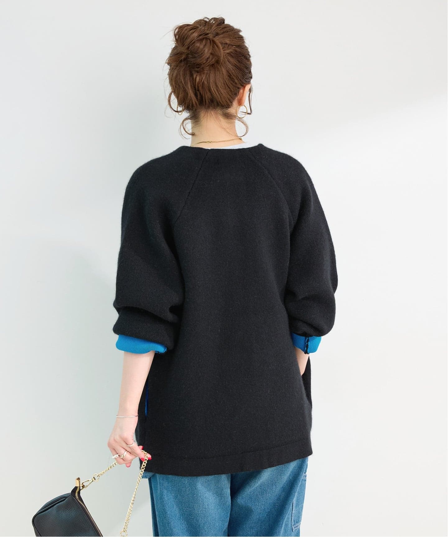 追加3予約》【WEB限定】2層スムース編みロングカーディガン