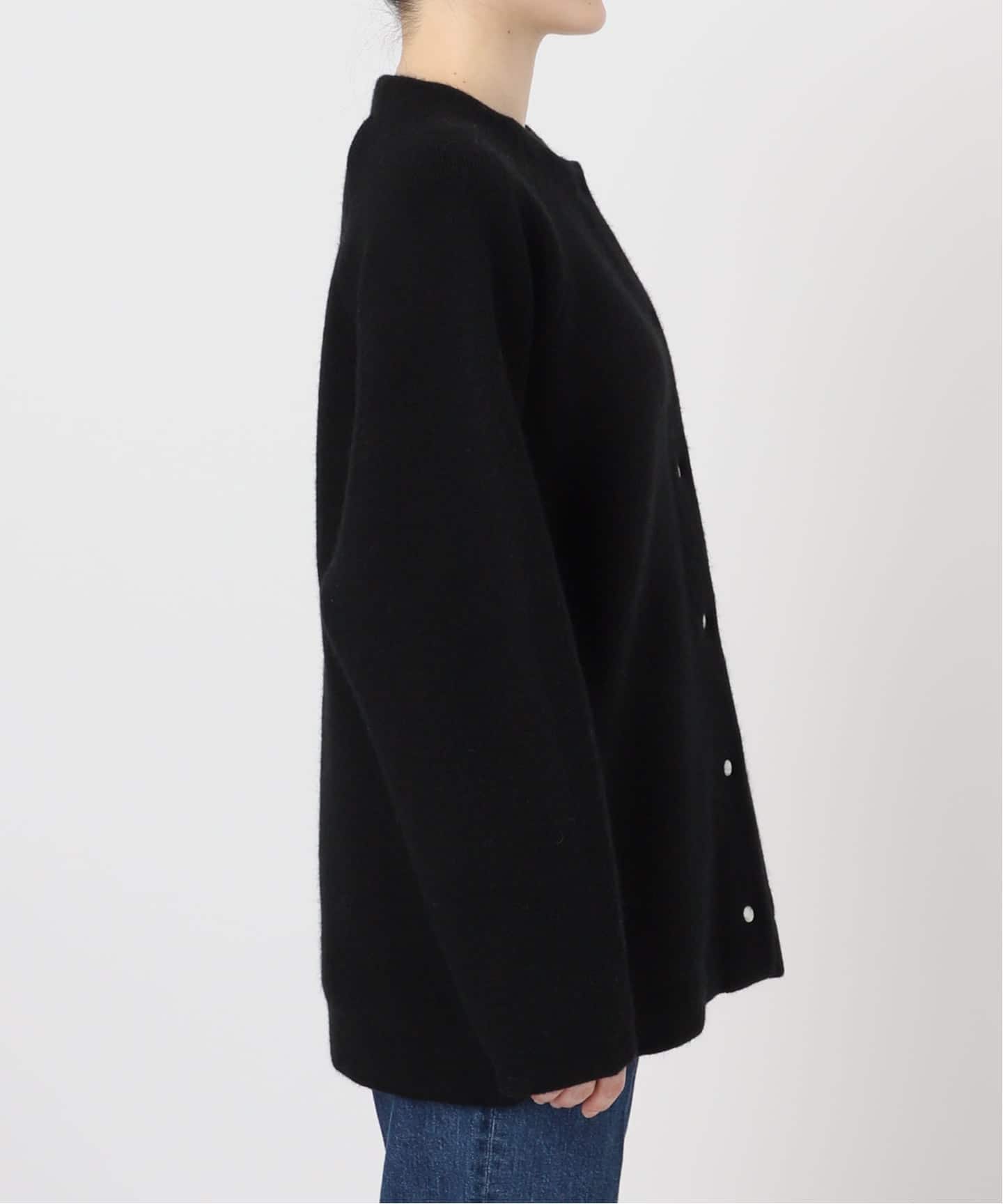 追加3》2層スムース編みロングカーディガン（カーディガン）｜B.C