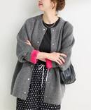 《追加3》2層スムース編みロングカーディガン