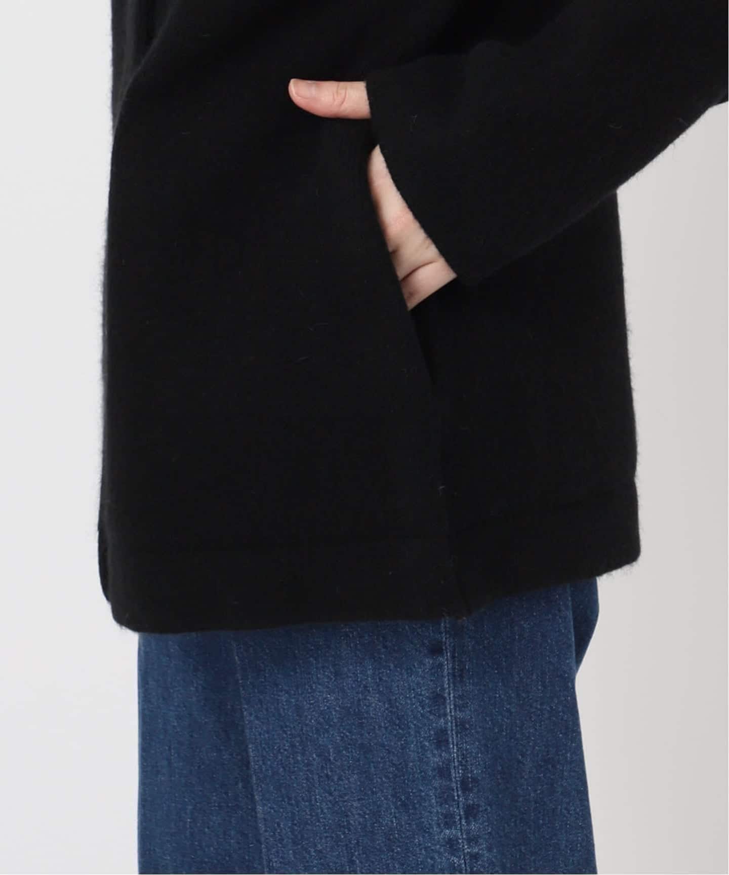 追加4》2層スムース編みロングカーディガン（カーディガン）｜B.C