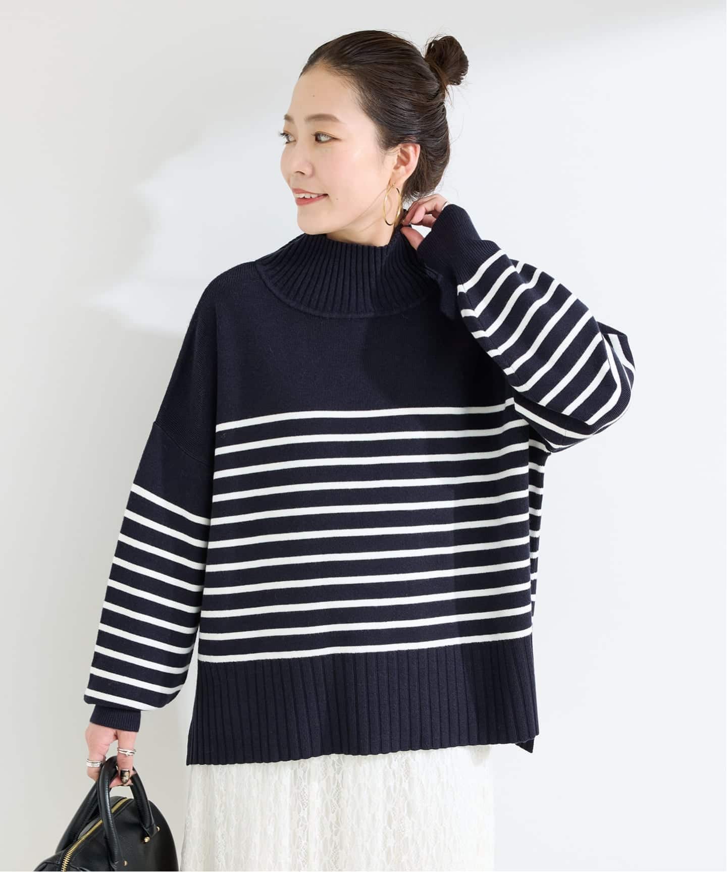［値下げ交渉可能］STONE  ブラックニットセーター STONE ISLAND - 【ラスト1点】5100056 / KNIT / ニットセーター
