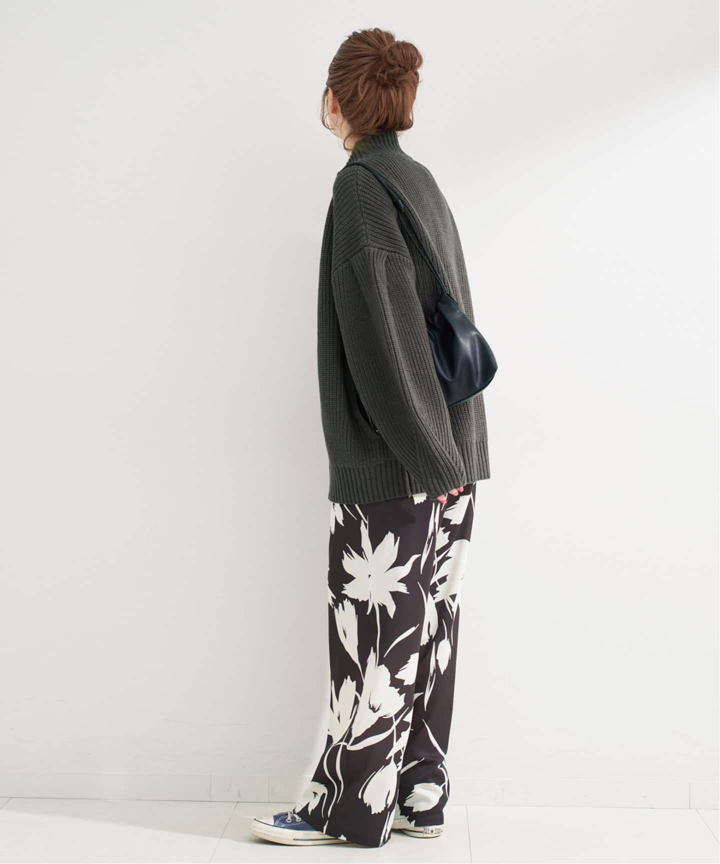 ウォッシャブル / 畦ジップカーディガン（カーディガン）｜B.C