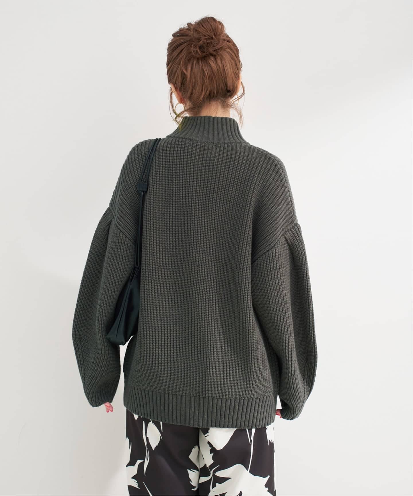 ウォッシャブル / 畦ジップカーディガン（カーディガン）｜B.C STOCK