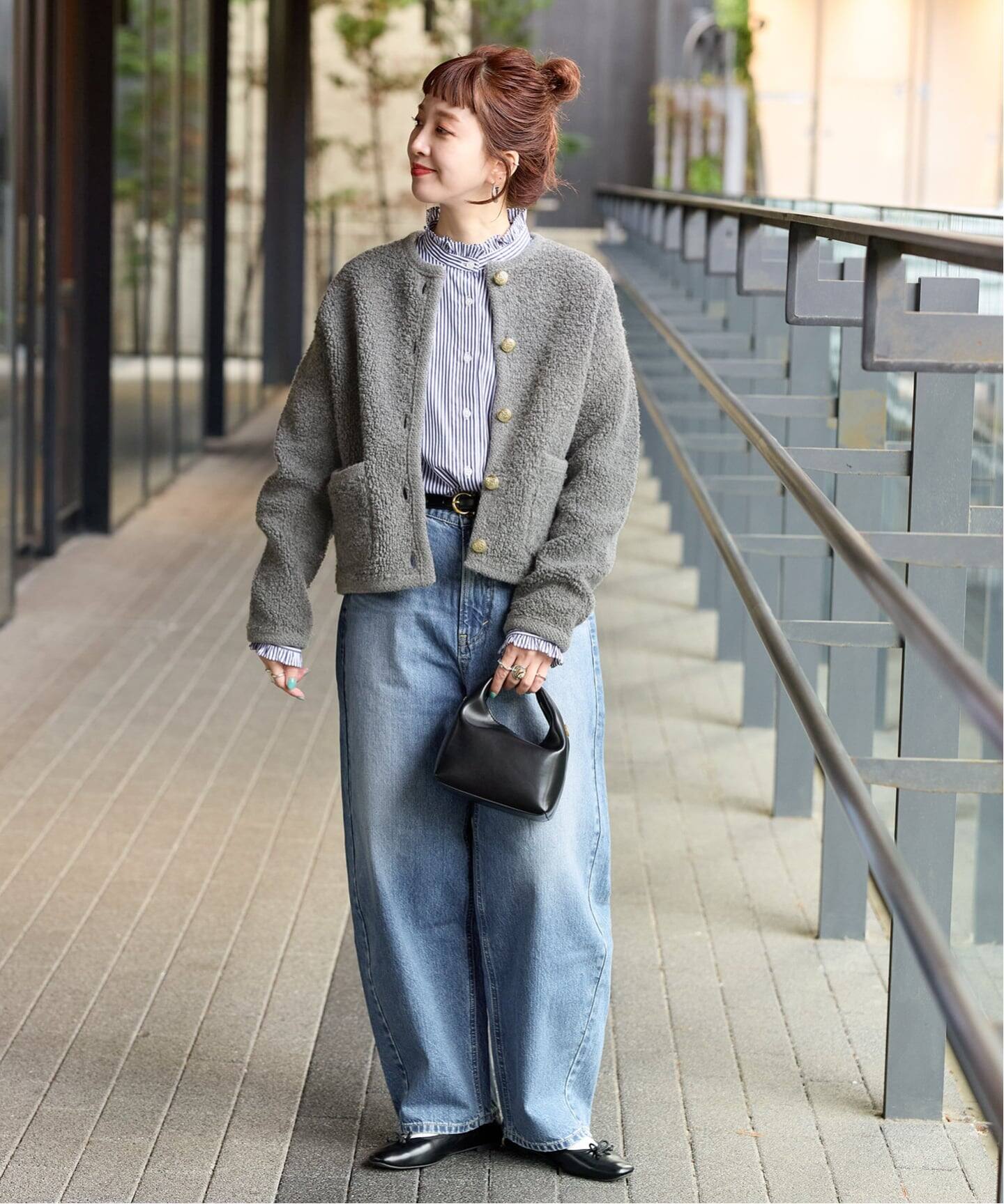 追加》パイルショートカーディガン（カーディガン）｜B.C STOCK（ベー