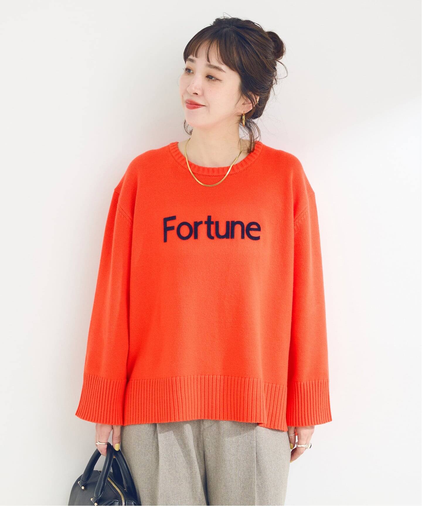 手洗い可 / アップリケロゴニット（ニット／セーター）｜B.C STOCK