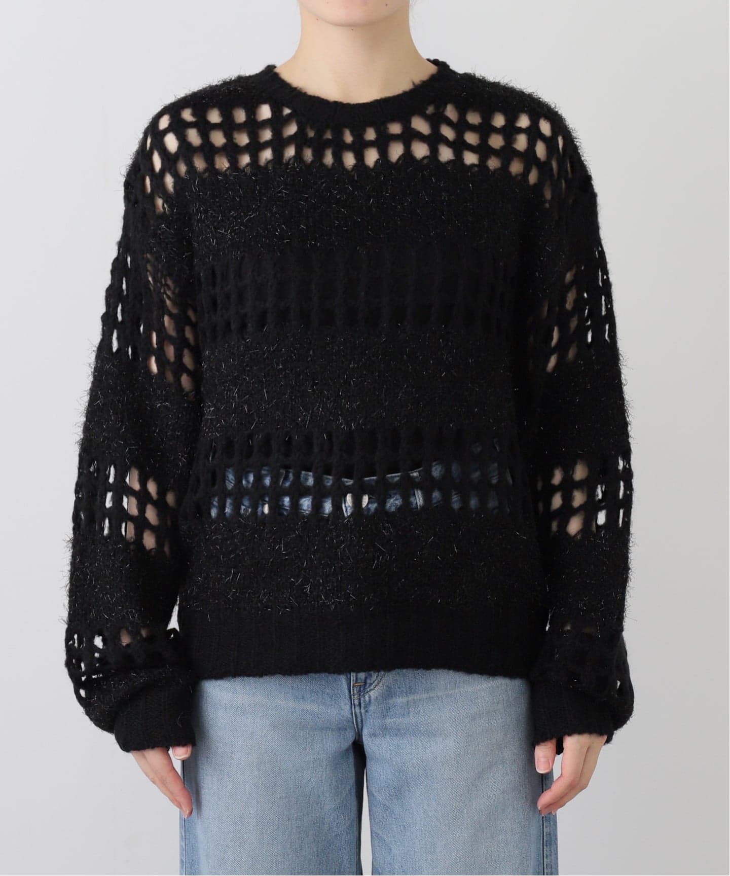 ANNA SUI NYC / アナスイエヌワイシー ラメシャギーニットプルオーバー