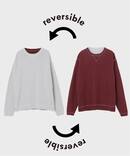 《追加2》【ANTS & ELEPHANTS】スウェットライク リバーシブル クルーネックニット