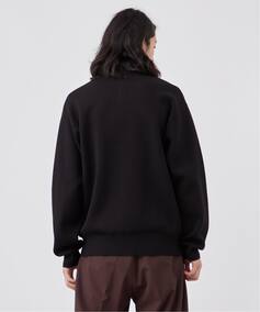 ANTS & ELEPHANTS】2トーン スウェットライクニットポロシャツ（ニット 