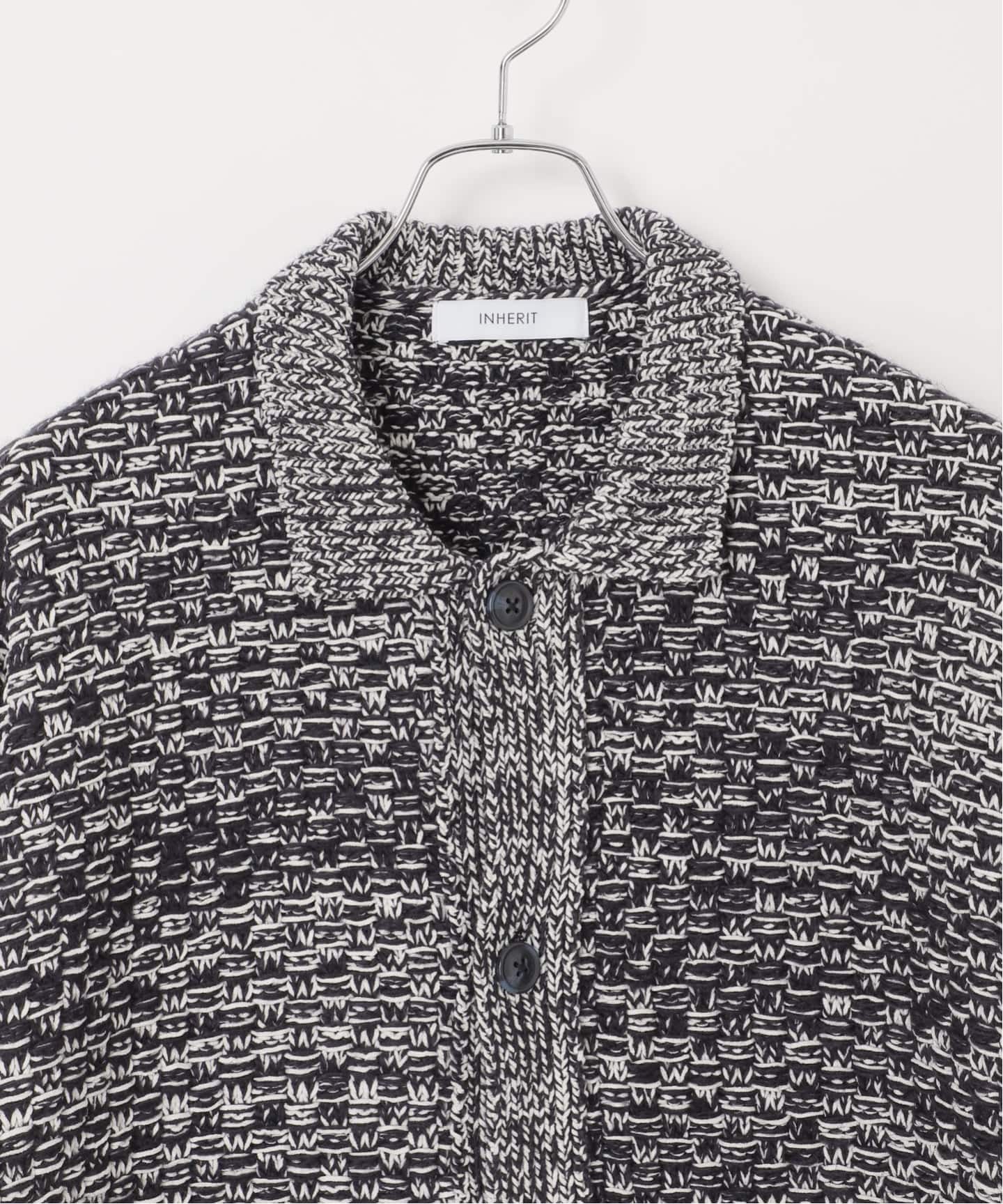 ツイードモール ヘビーカーディガン（ニット／セーター）｜B.C STOCK