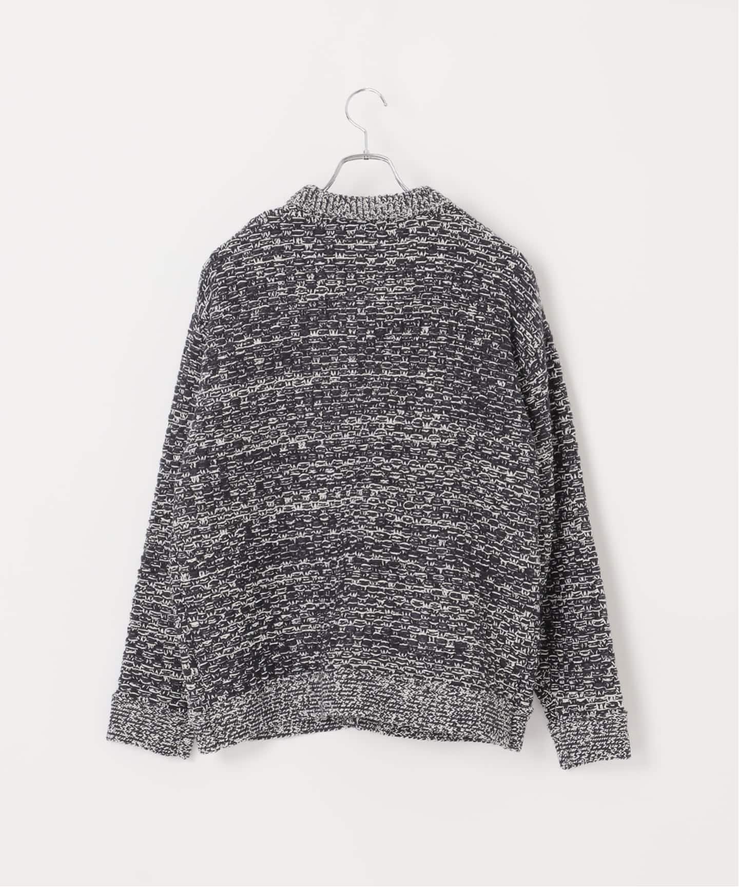 ツイードモール ヘビーカーディガン（ニット／セーター）｜B.C STOCK