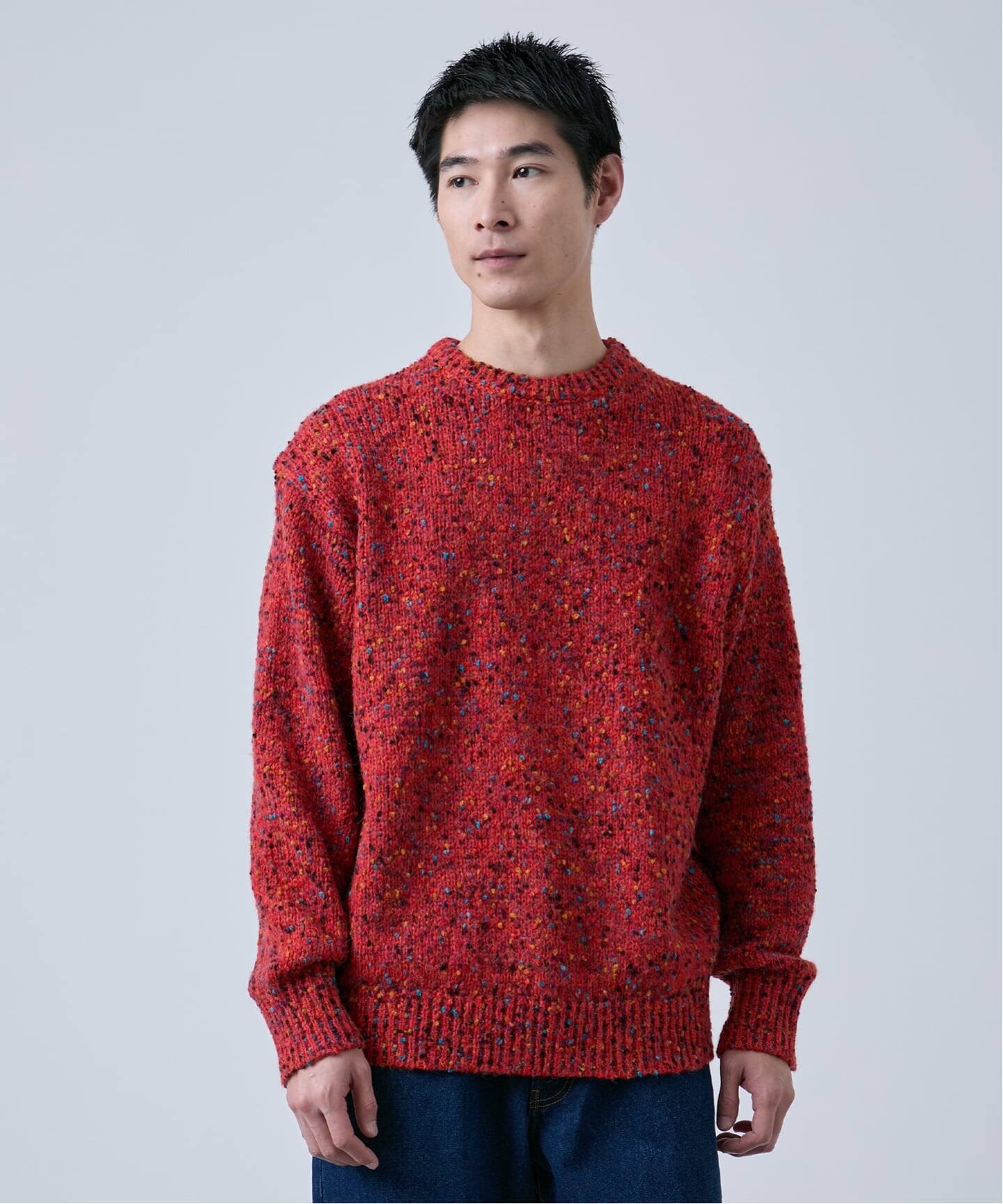 CITYSHOP ぽこぽこ長袖ニット　ホワイト　ベイクルーズ CITYSHOP - CITYSHOP ぽこぽこ長袖ニット ホワイト ベイクルーズの通販