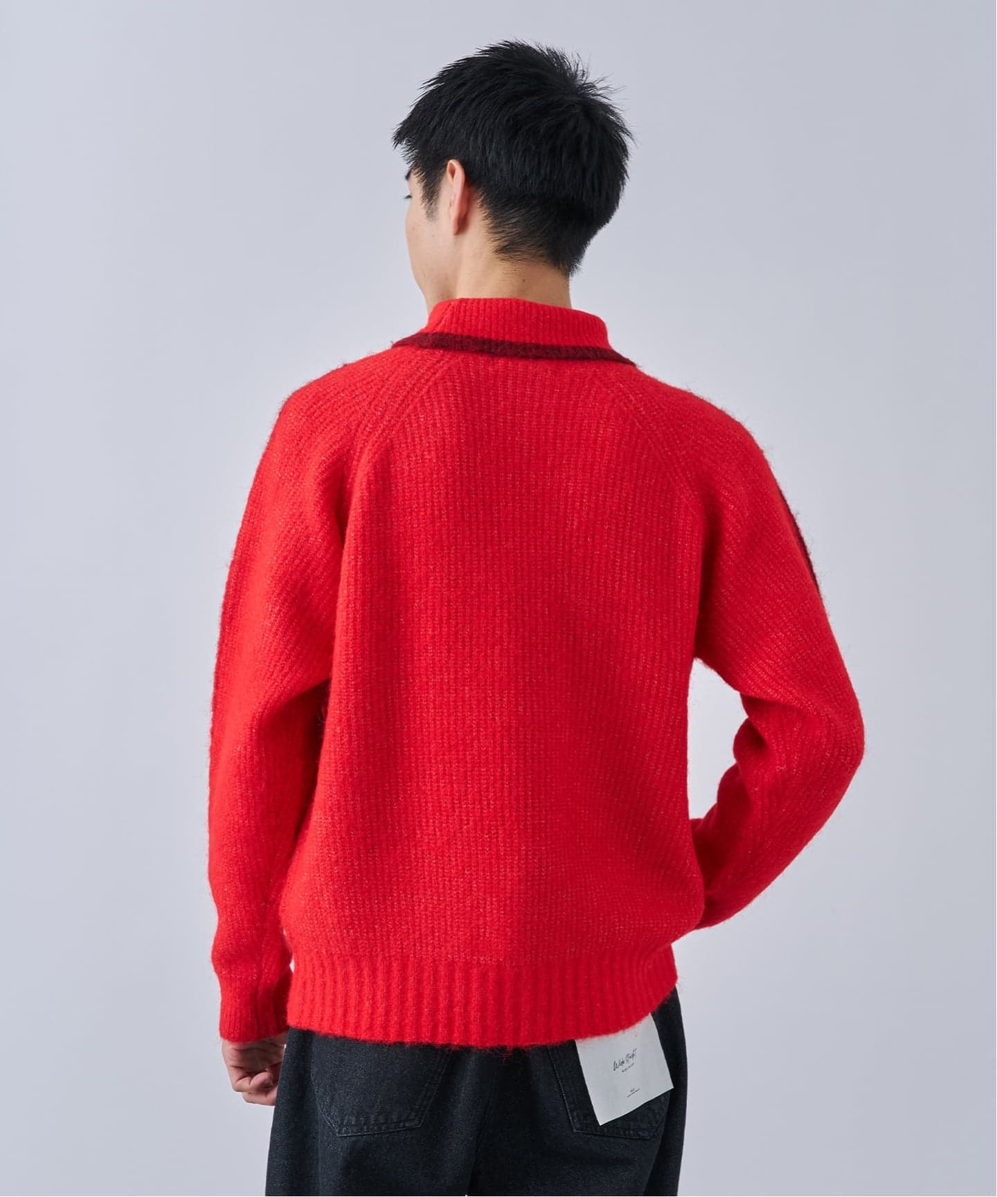 アルパカミックスシャギータートル（ニット／セーター）｜B.C STOCK