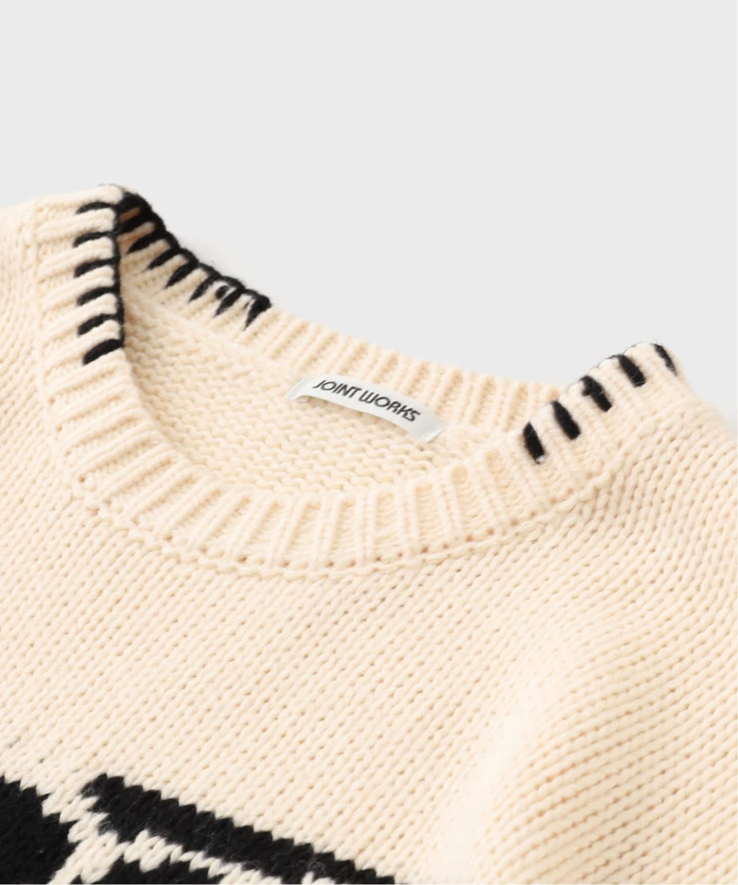 J ビッグモチーフ ヘビーニット（ニット／セーター）｜JOINT WORKS