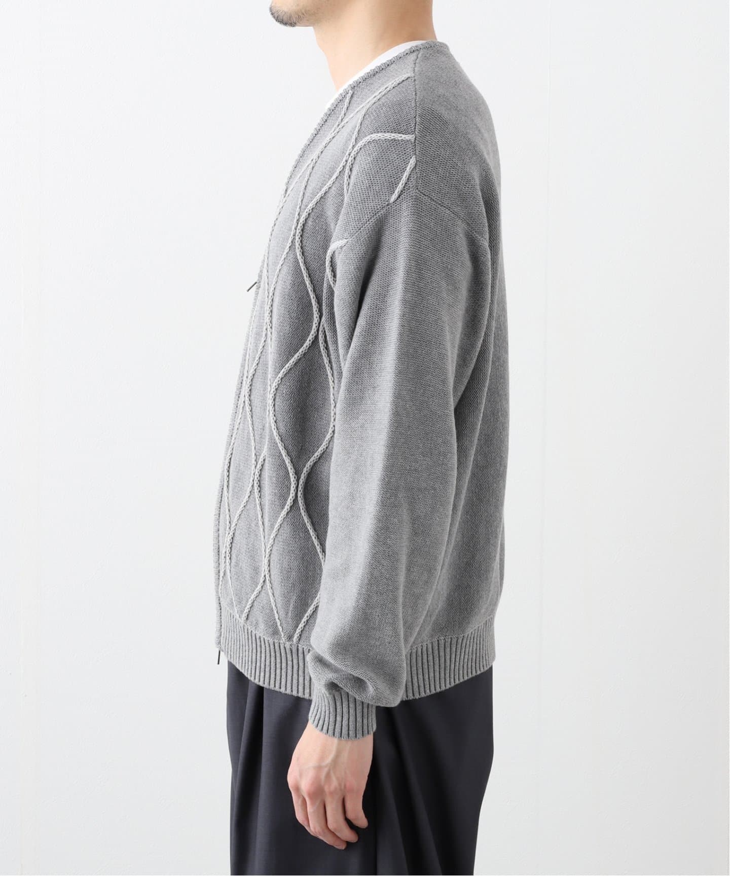 即決のみ】ICE & TECHNO ZIP UP COMBAT KNIT M - メルカリ