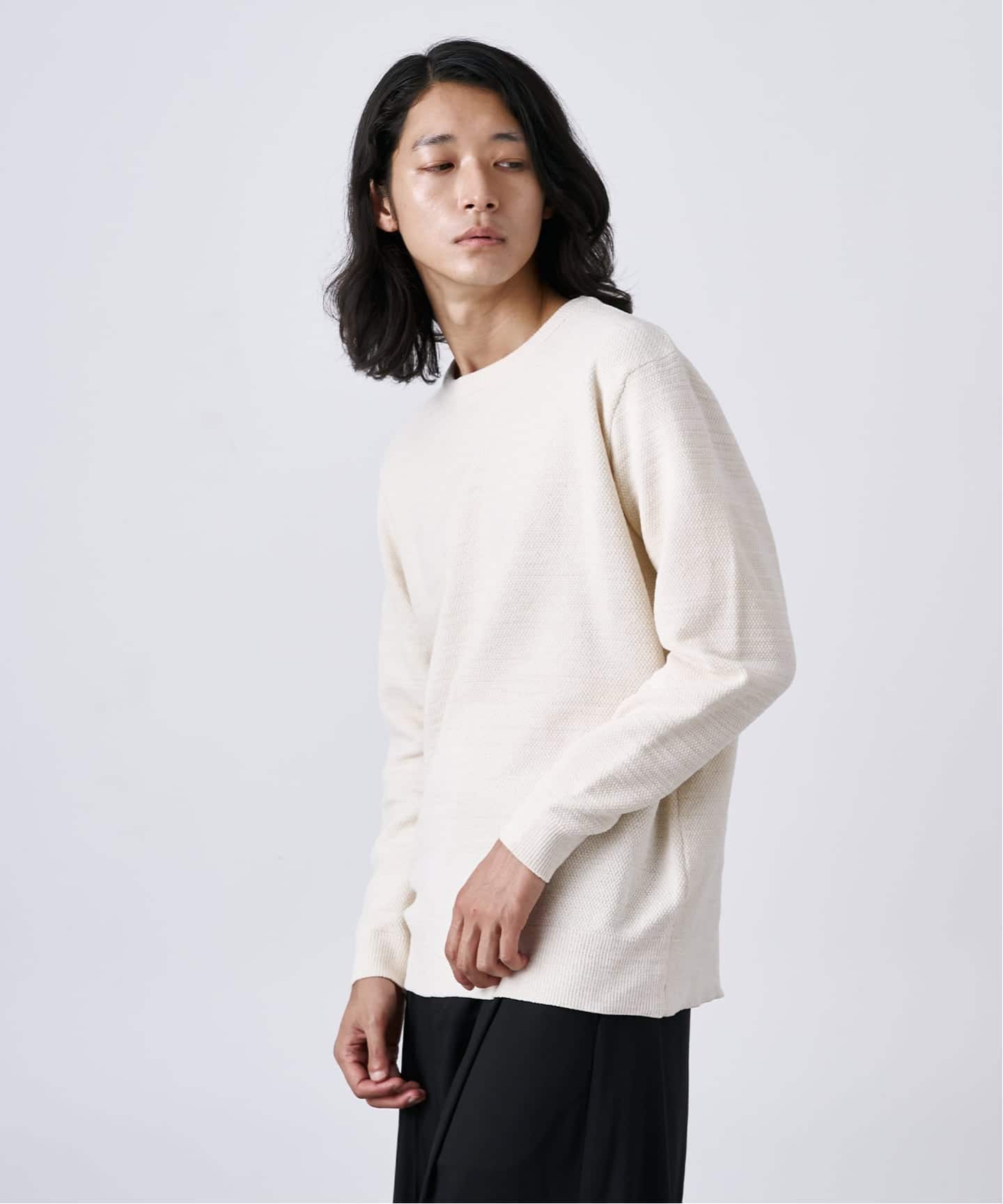 モール クルーネックニット（ニット／セーター）｜B.C STOCK（ベーセー