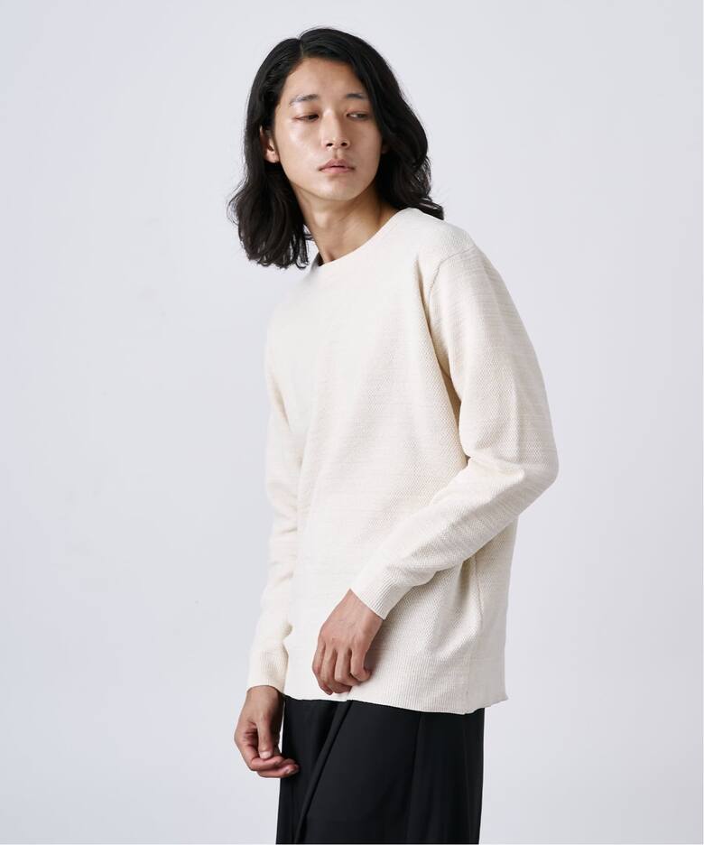 モール クルーネックニット（ニット／セーター）｜B.C STOCK（ベーセー