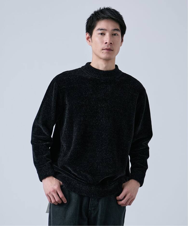 モールクルーネックニット（ニット／セーター）｜B.C STOCK（ベーセー 