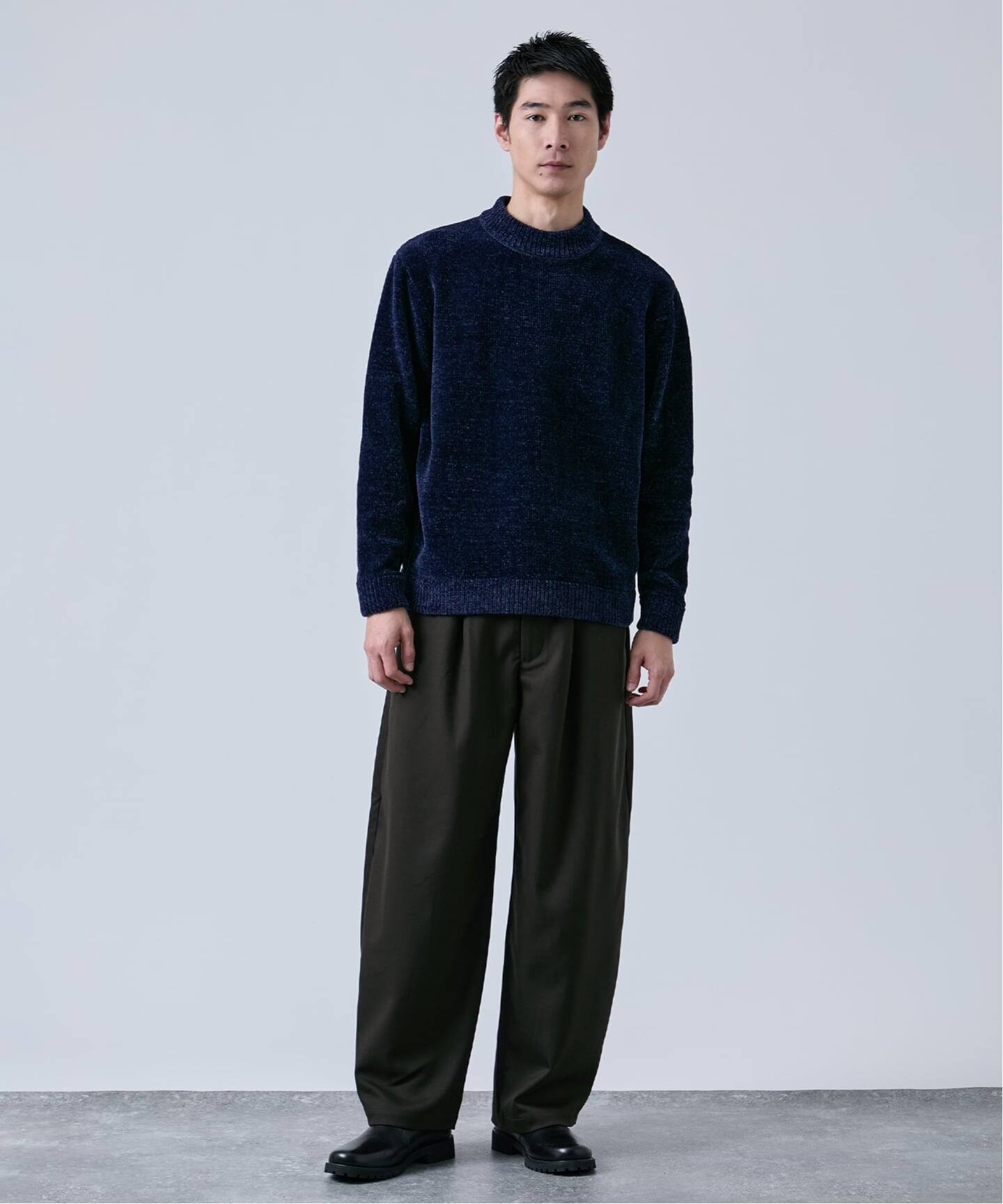 モールクルーネックニット（ニット／セーター）｜B.C STOCK（ベーセー