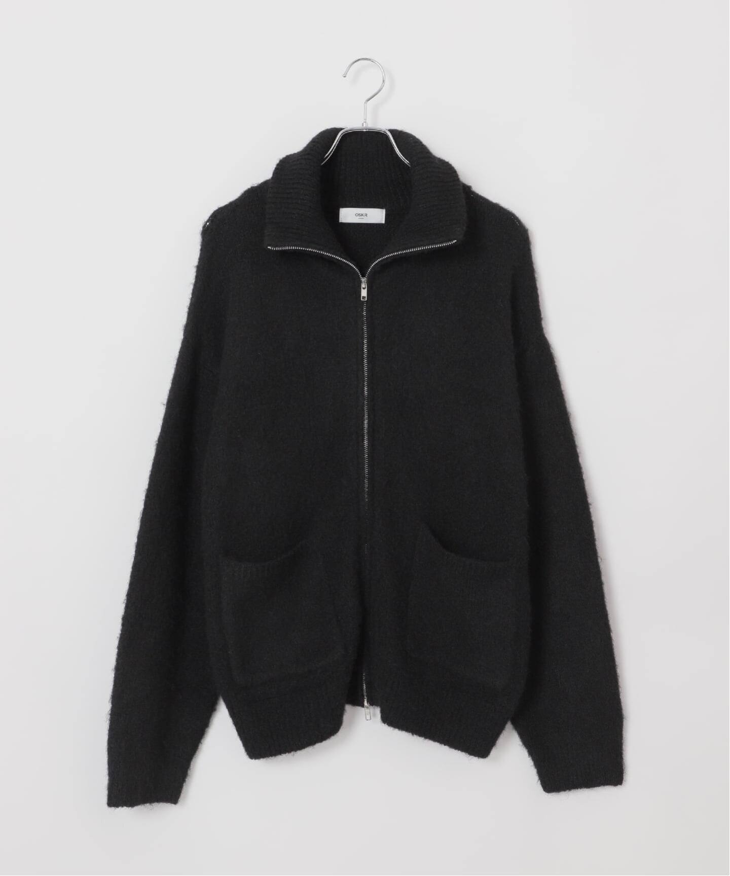 エルメネジルドゼニア ドライバーズニット 80s 90s ジップカーディガン エルメネジルドゼニア ドライバーズニット 80s 90s ジップカーディガン