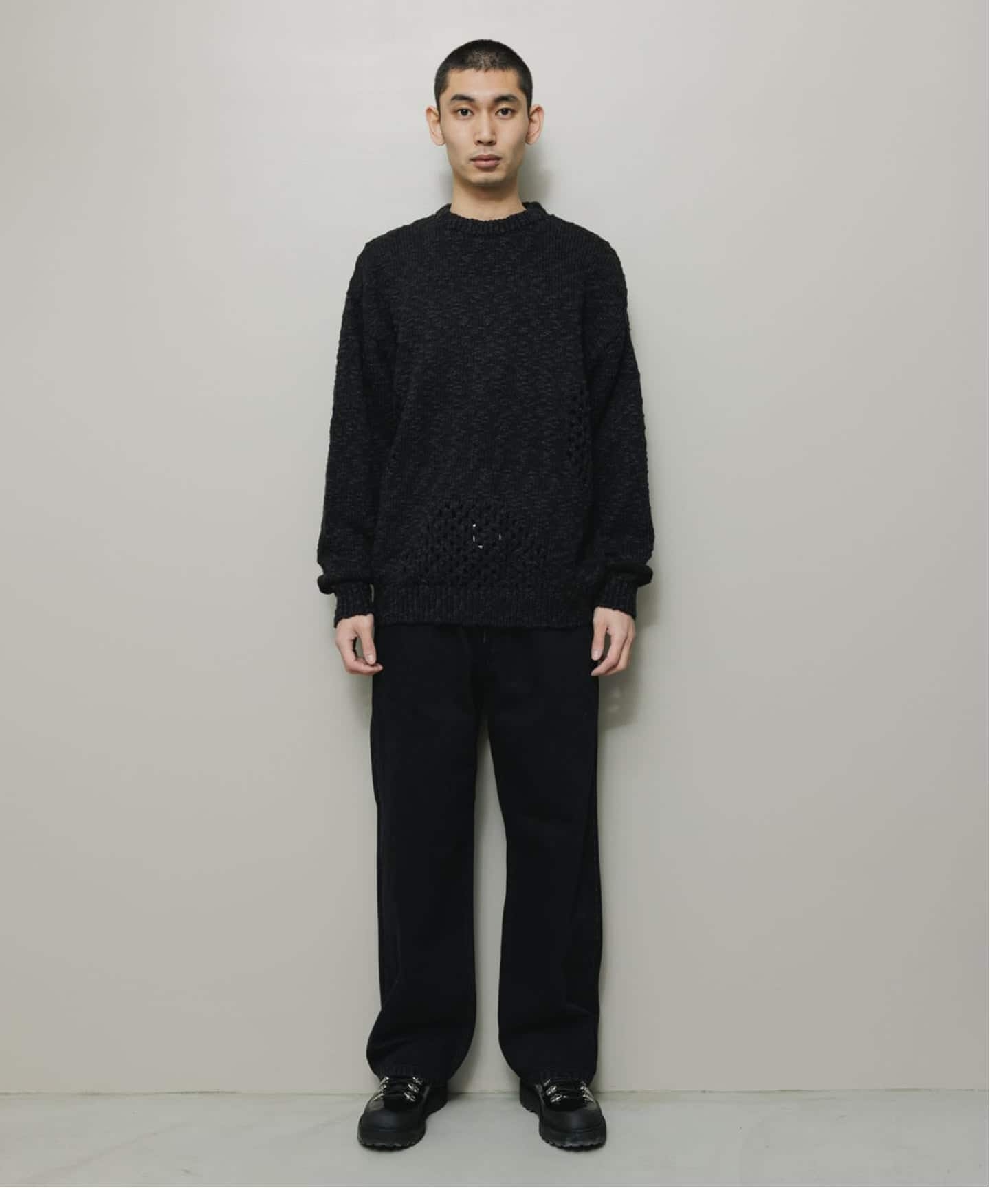 BAL / バル VENTILATION CREWNECK SWEATER（ニット／セーター）｜JOINT