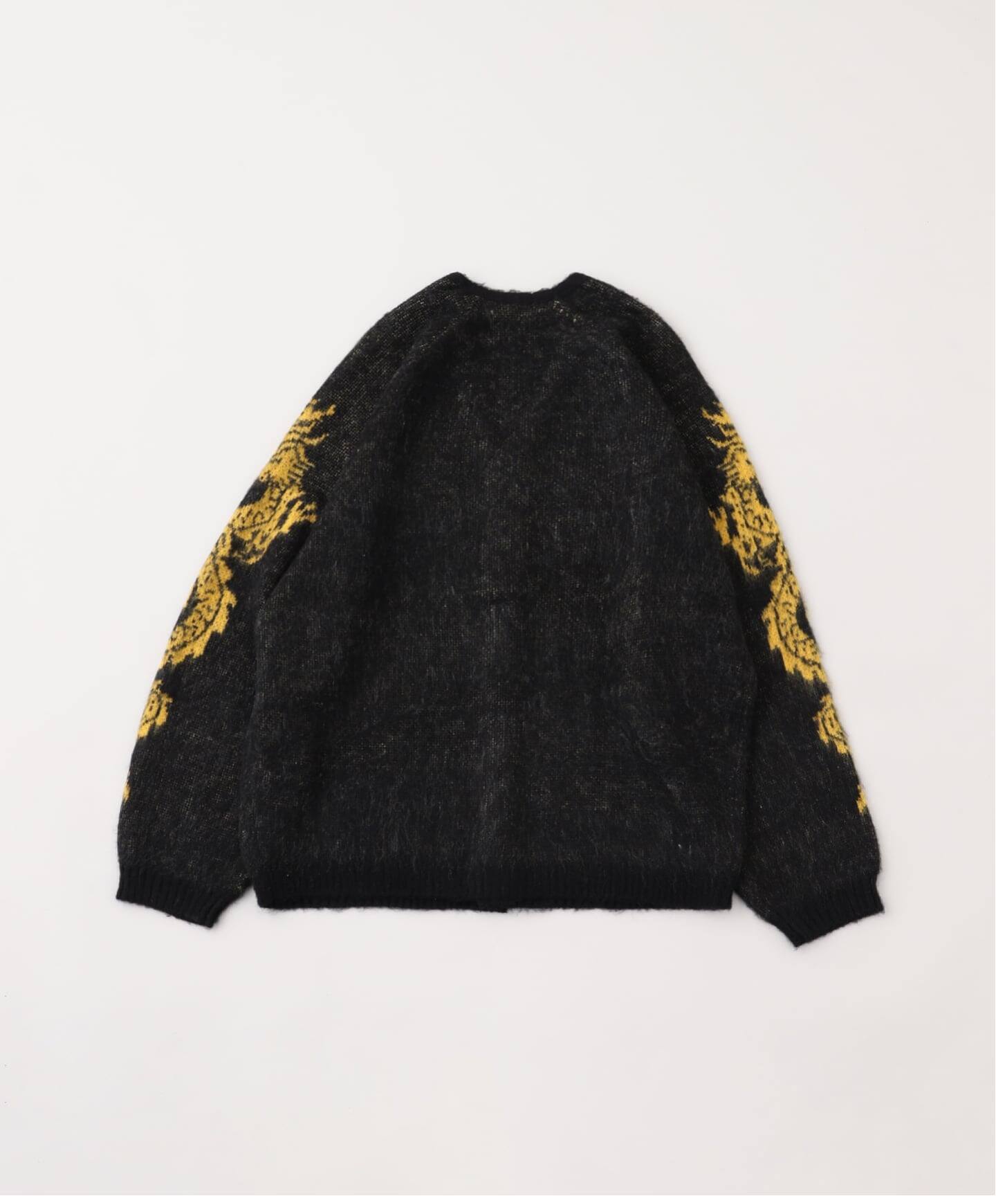 THRIFTY LOOK / スリフティ ルック Raglan Sleeve Logo Cardigan