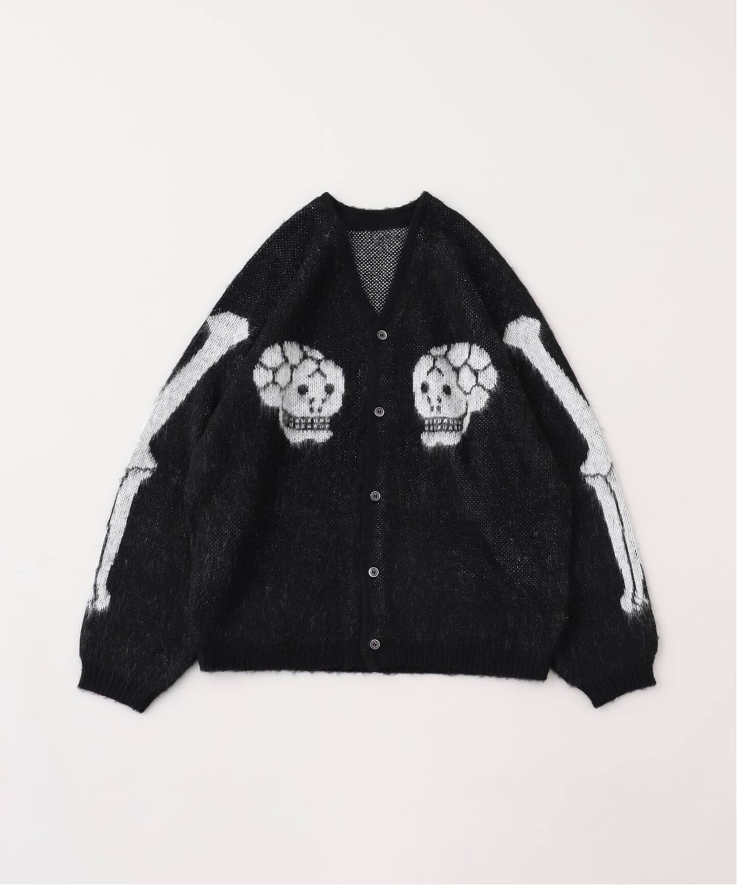 THRIFTY LOOK / スリフティ ルック Raglan Sleeve Logo Cardigan